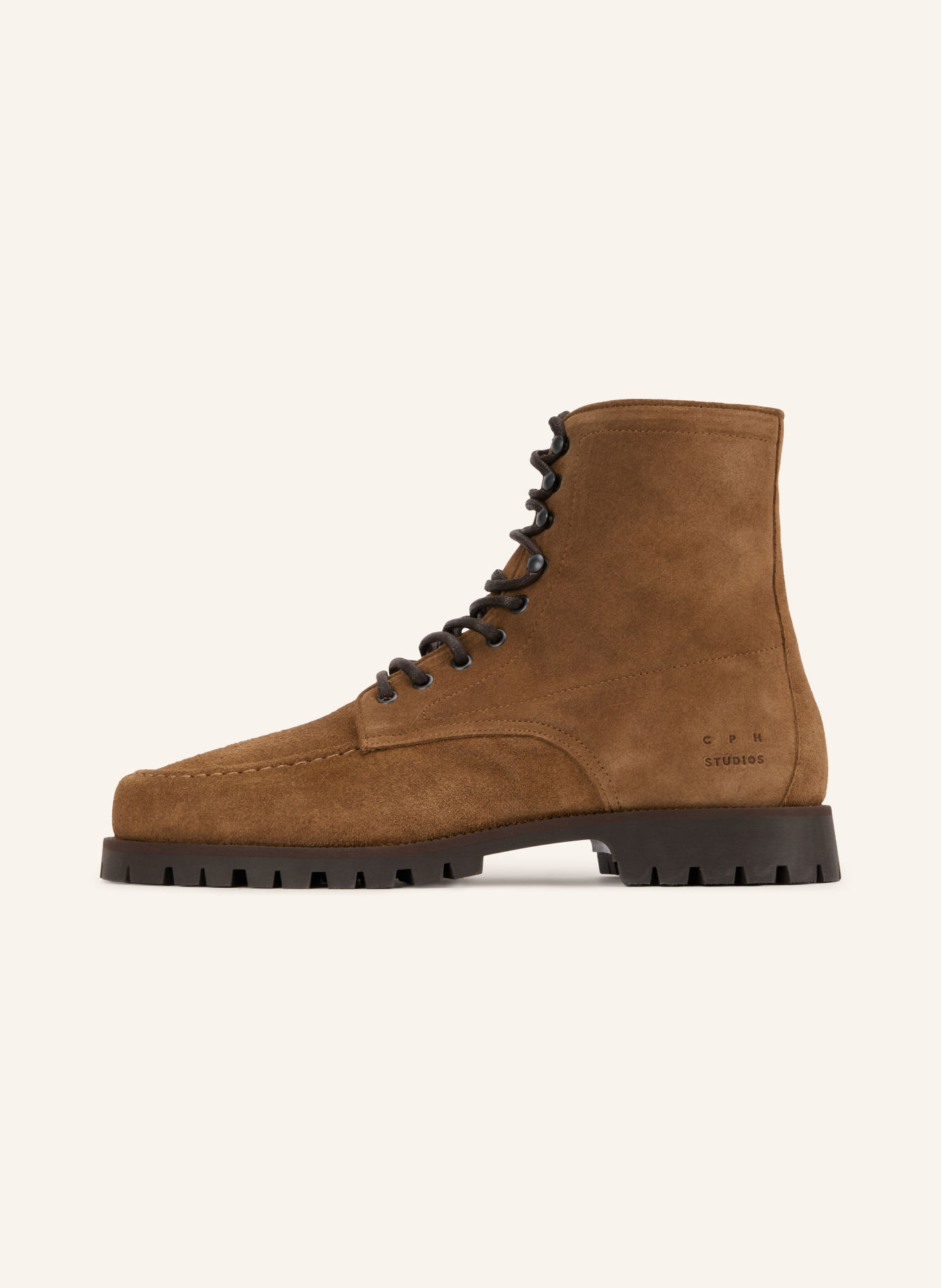 COPENHAGEN STUDIOS Lace-up boots CPH849M: BROWN