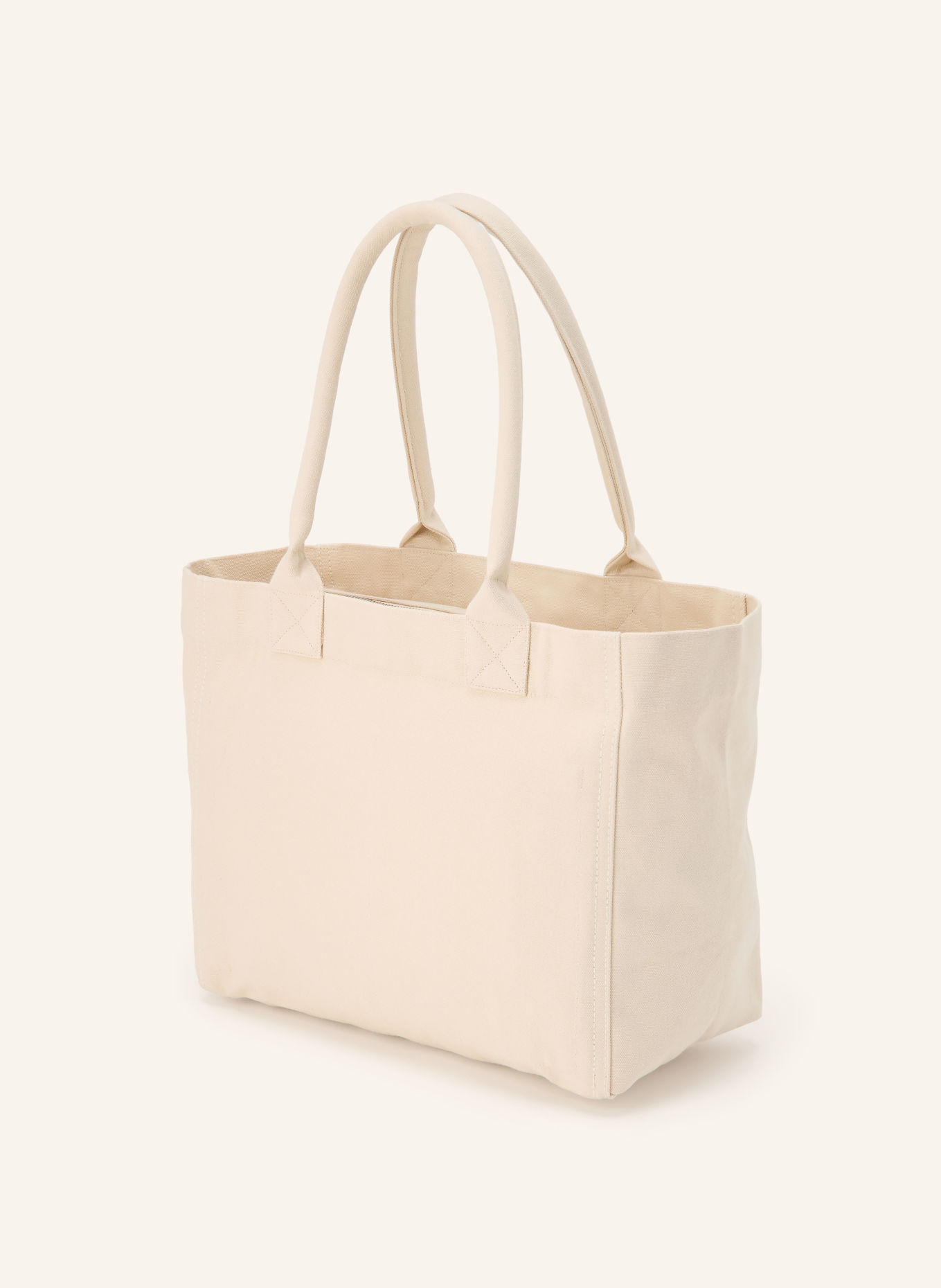 ISABEL MARANT Shoppers YENKY ZIPPED met glittergaren: LICHTBRUIN