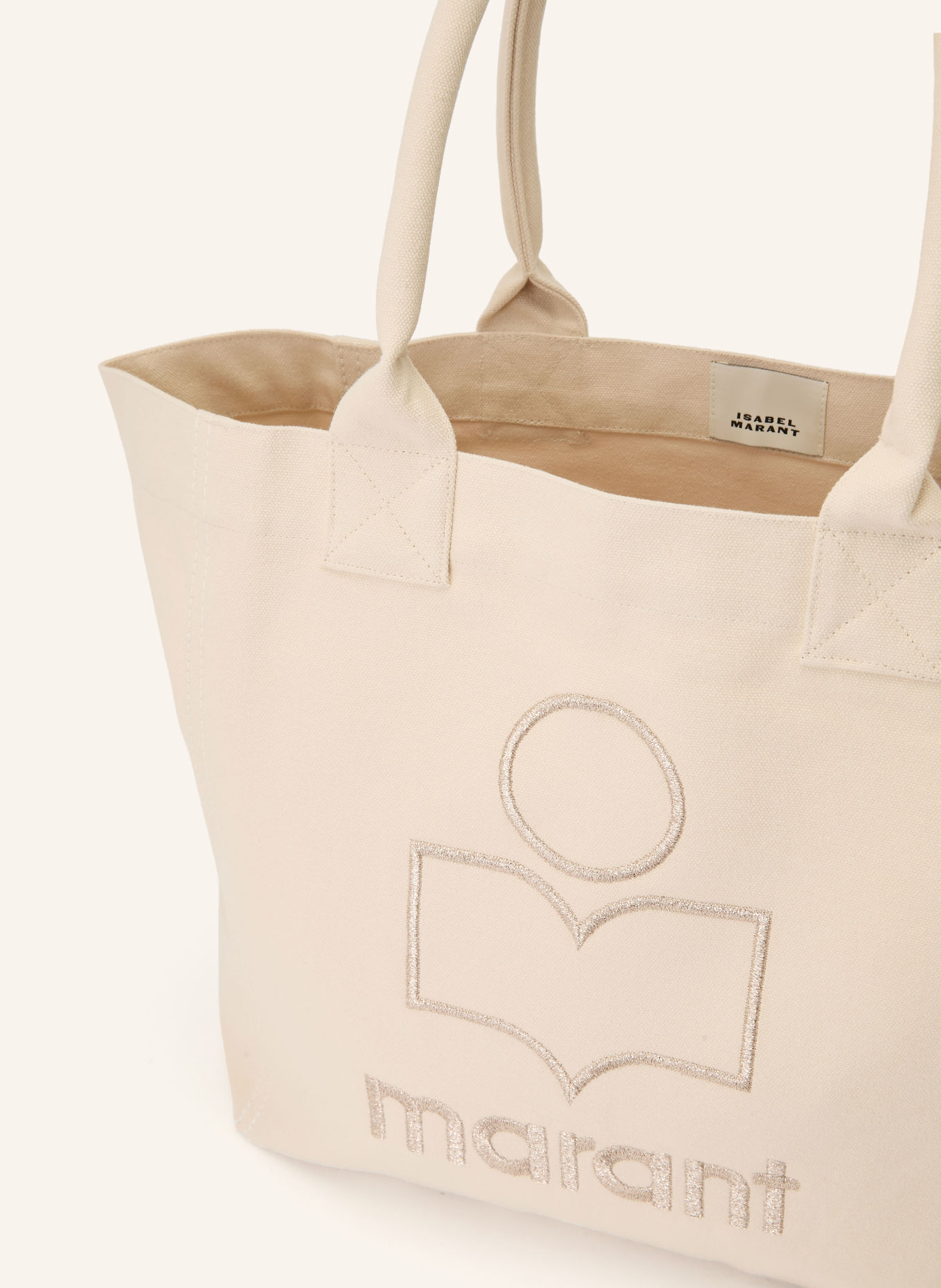ISABEL MARANT Shoppers YENKY SMALL: BEIGE