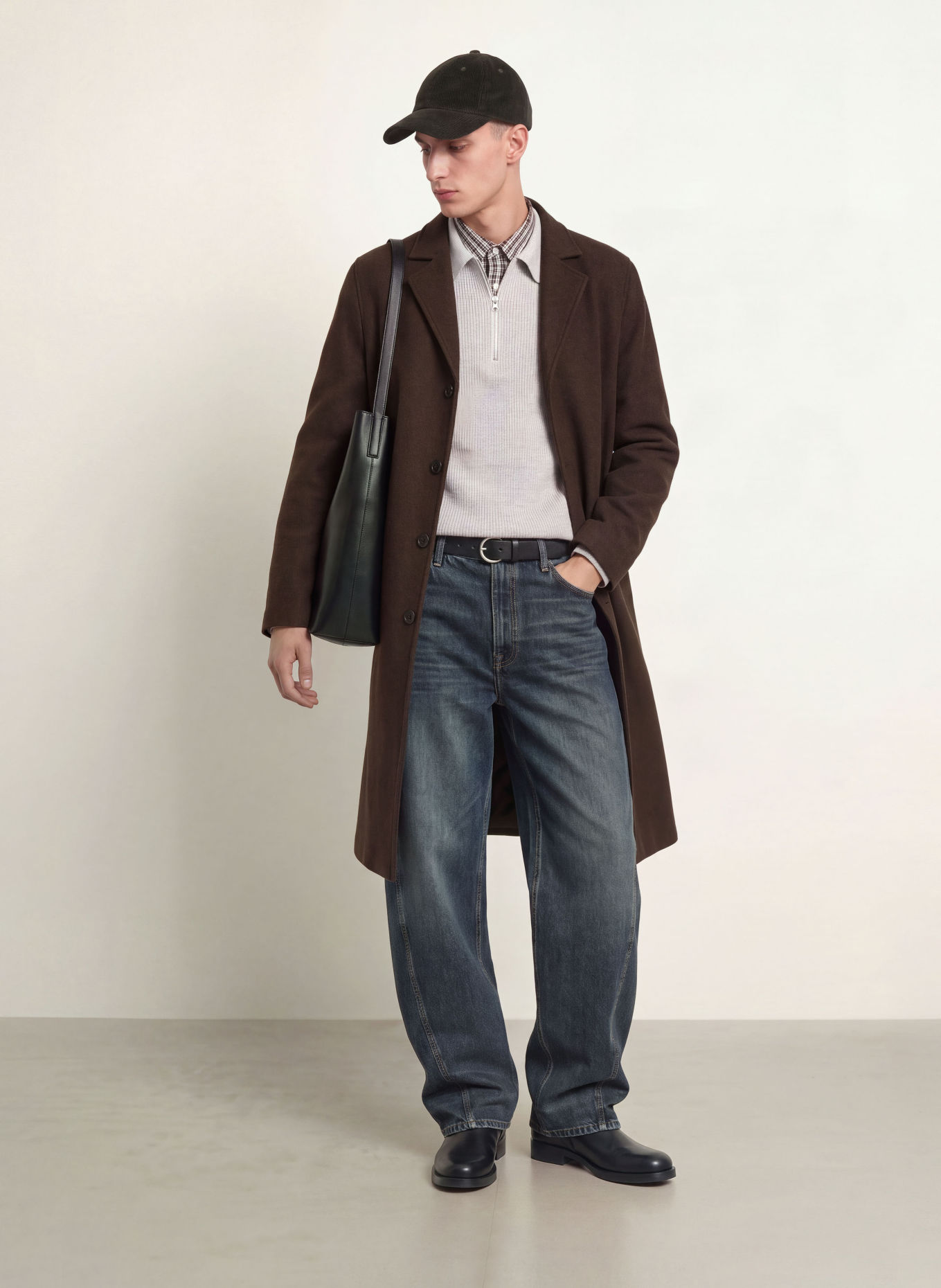 SAMSØE  SAMSØE Jean SATIMO coupe ample: CLR002816 Mud wash