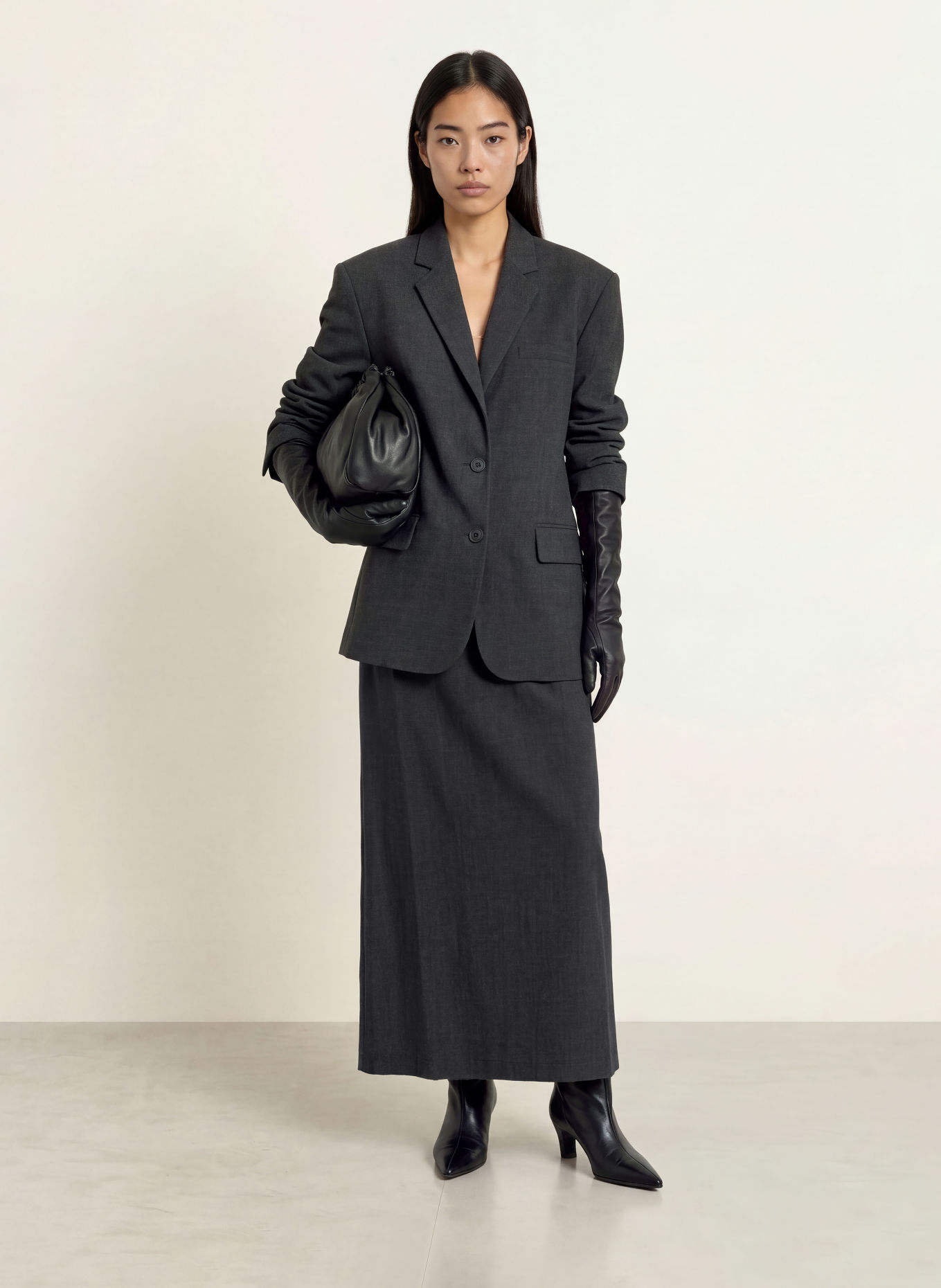 ELEH Skirt: DARK GRAY