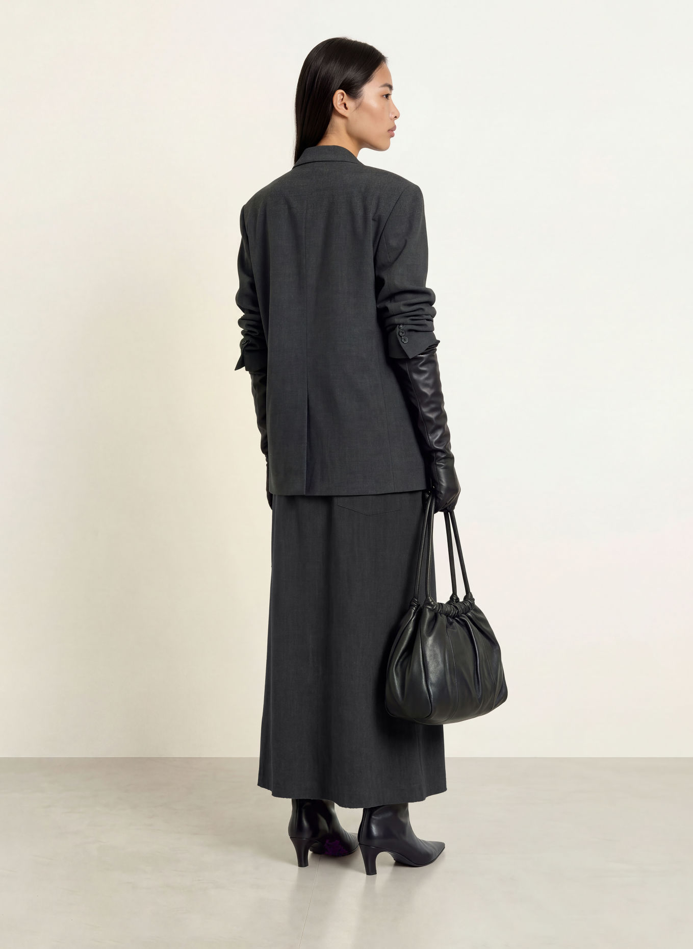 ELEH Skirt: DARK GRAY