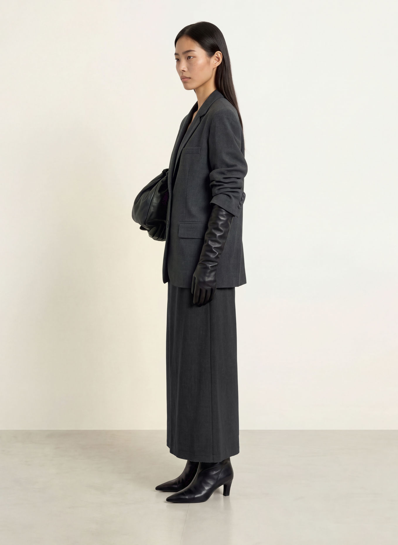 ELEH Skirt: DARK GRAY