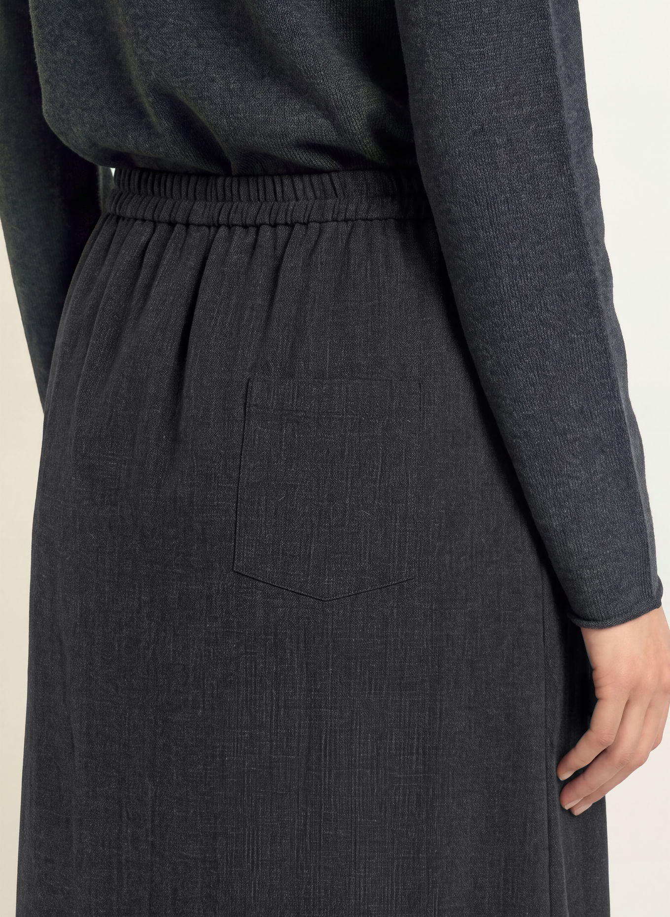 ELEH Skirt: DARK GRAY