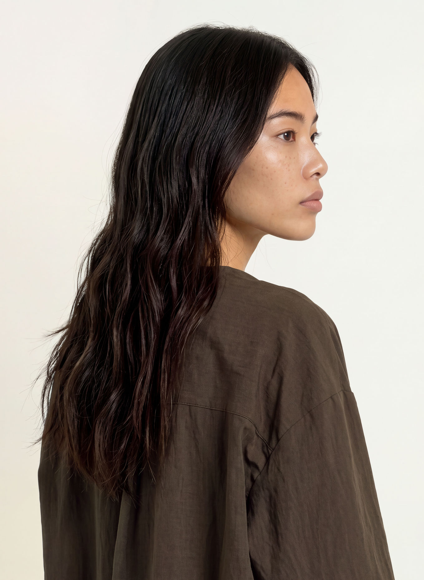 ELEH Bluse: DUNKELBRAUN