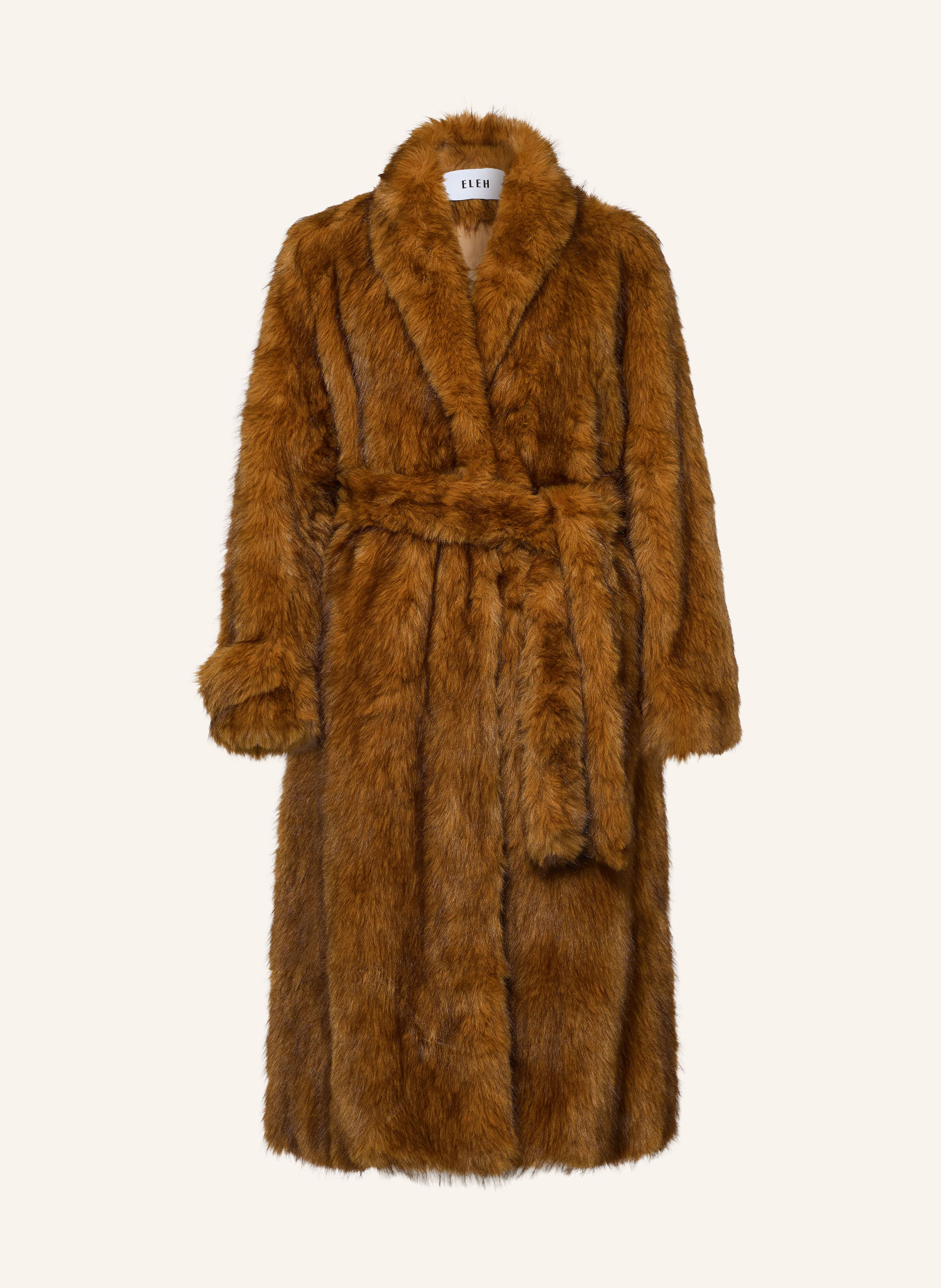 ELEH Coat: CAMEL / BROWN