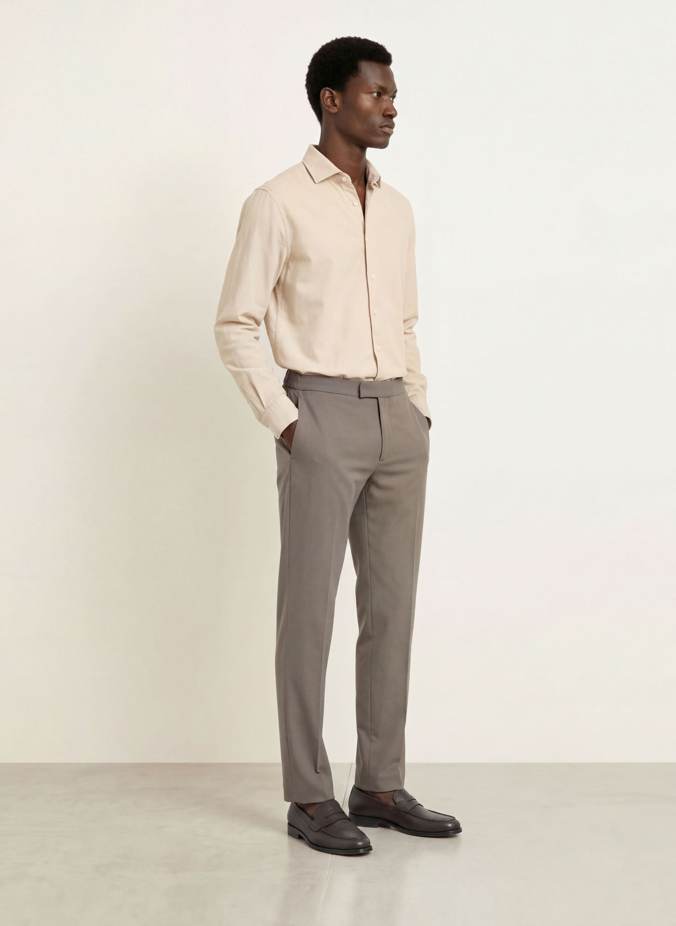 seidensticker Regular-Fit Shirt: CREAM