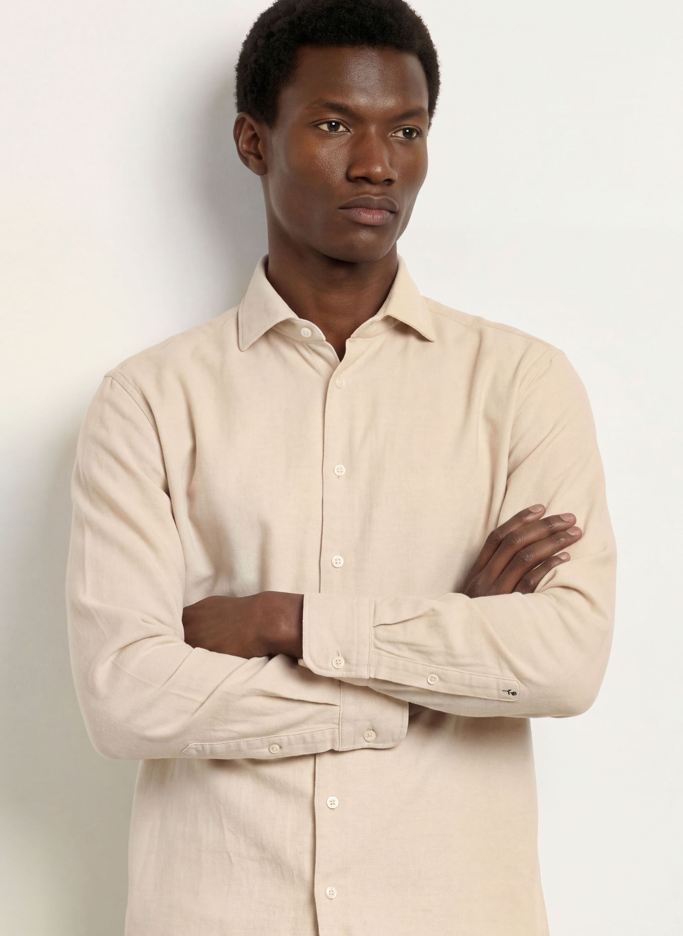 seidensticker Regular-Fit Shirt: CREAM