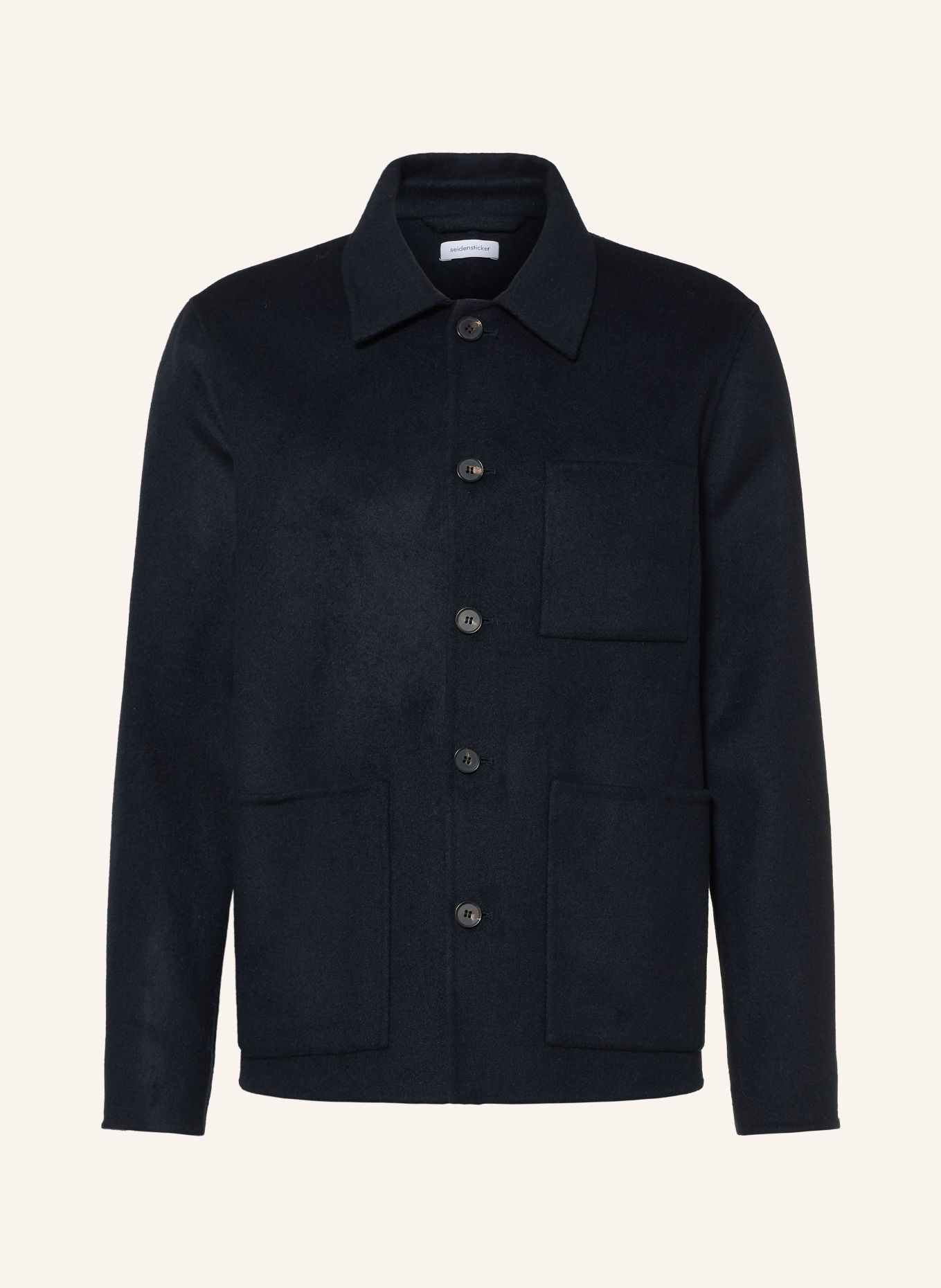 seidensticker Overshirt: DARK BLUE