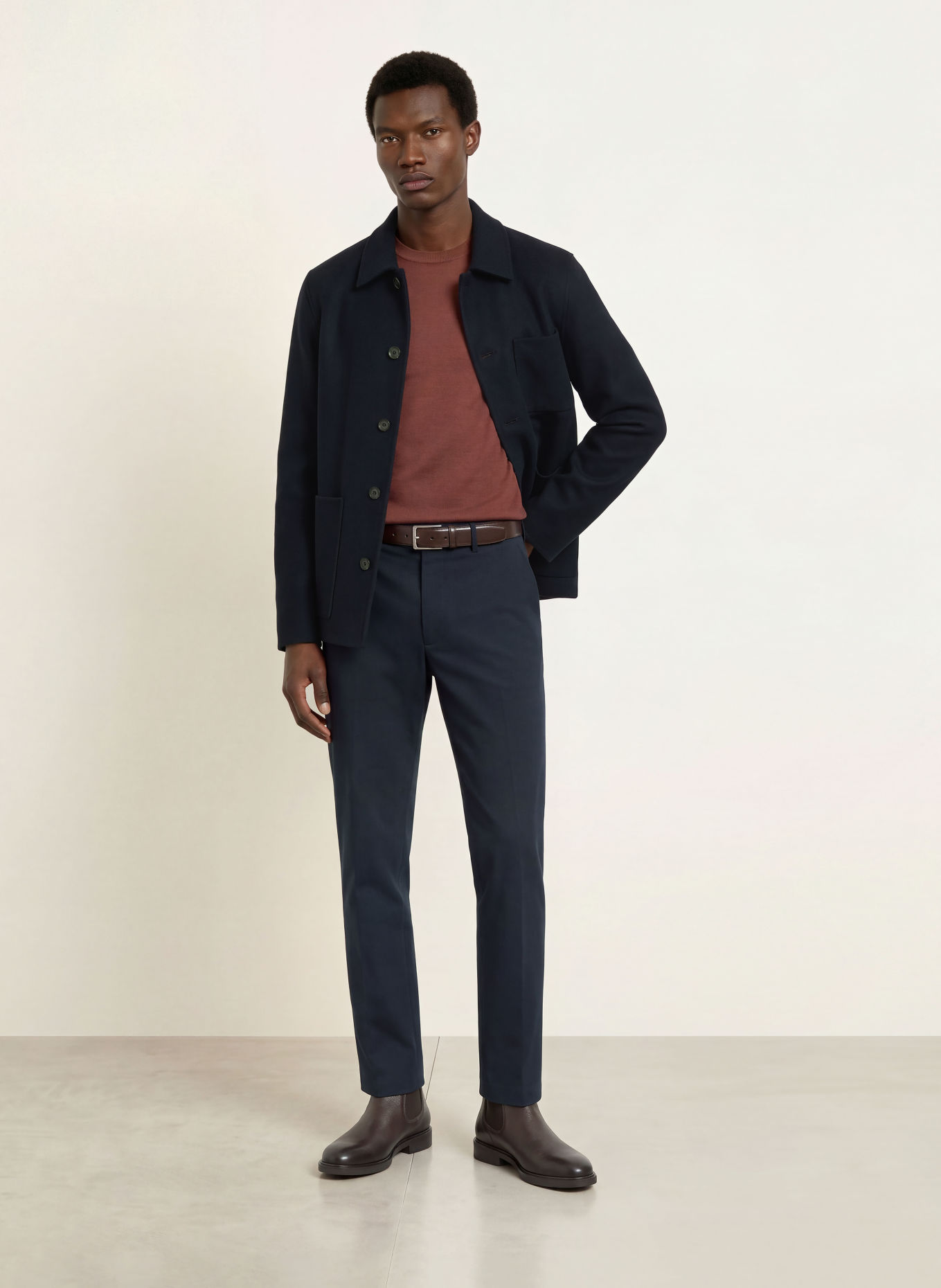 seidensticker Overshirt: DARK BLUE
