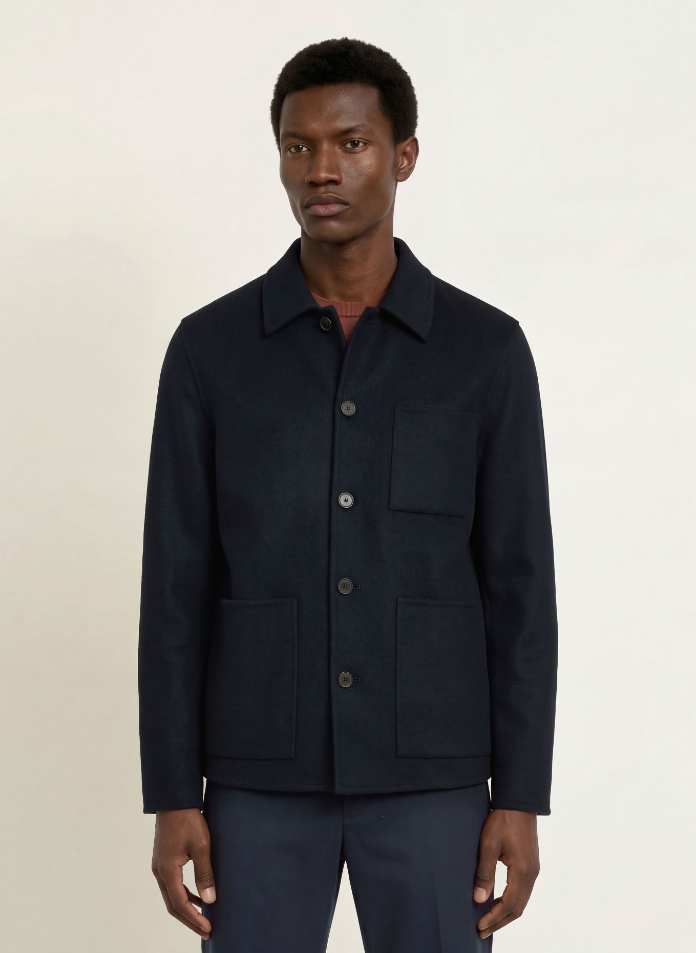 seidensticker Overshirt: DARK BLUE
