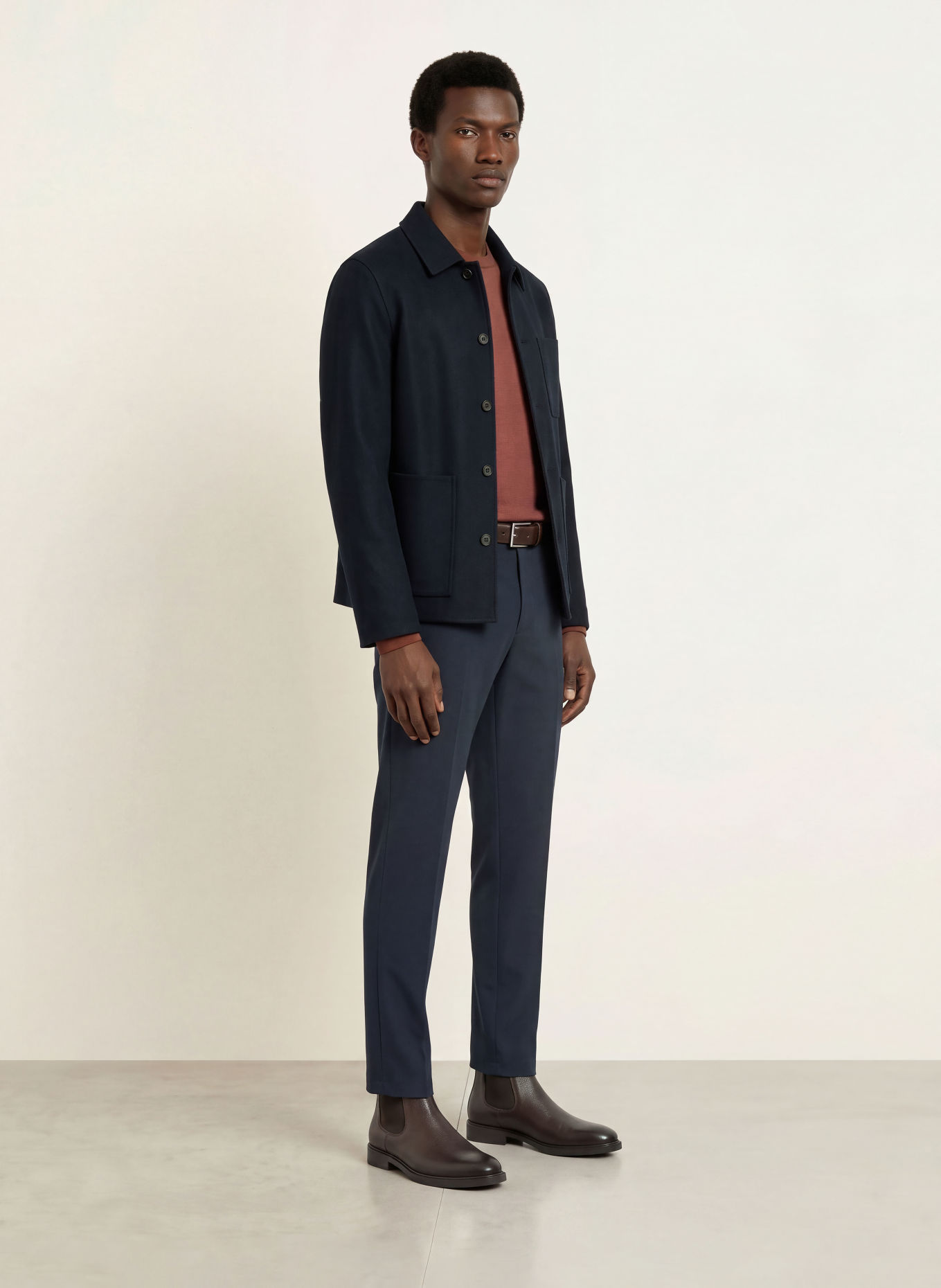 seidensticker Overshirt: DARK BLUE