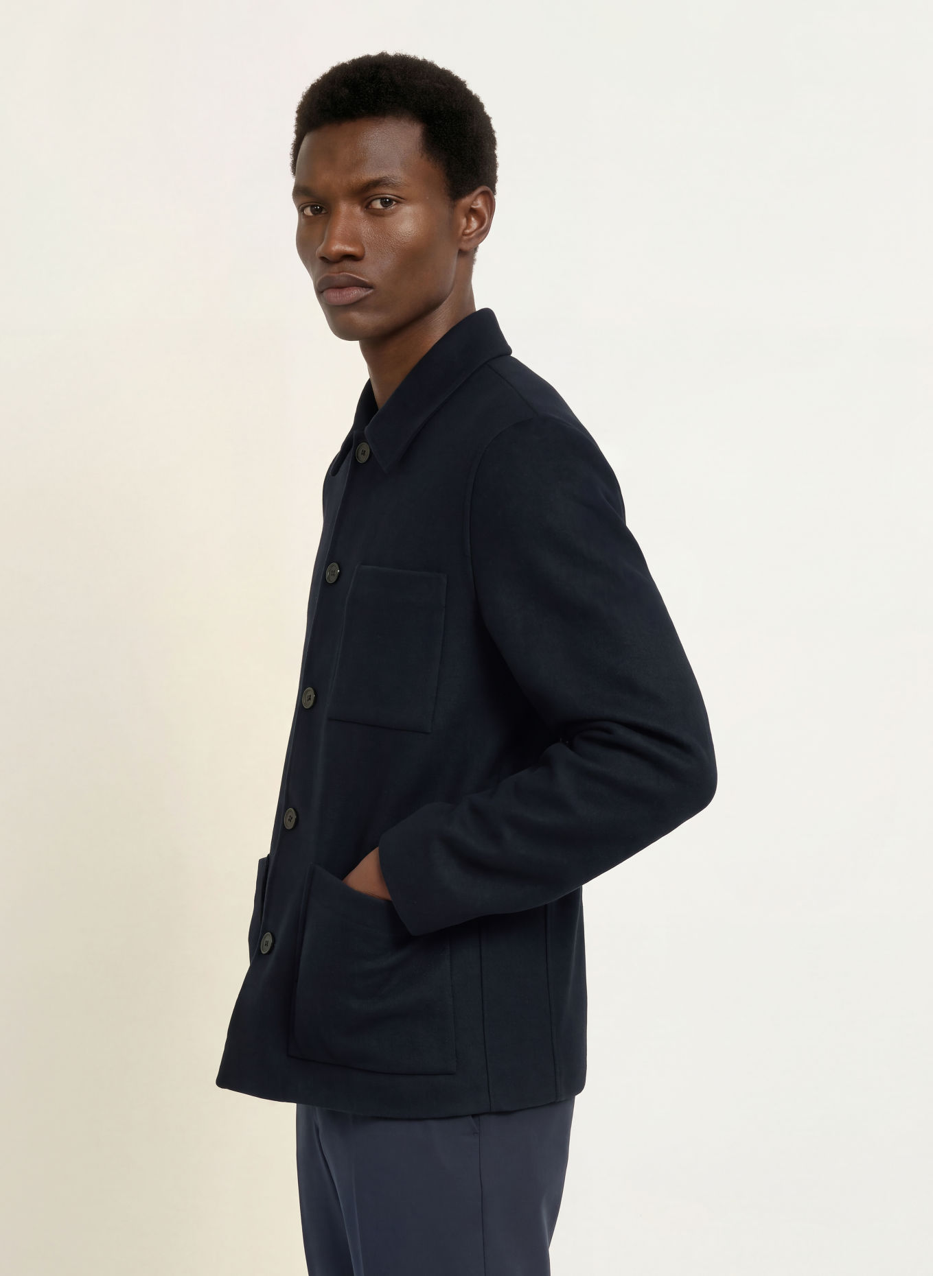 seidensticker Overshirt: DARK BLUE