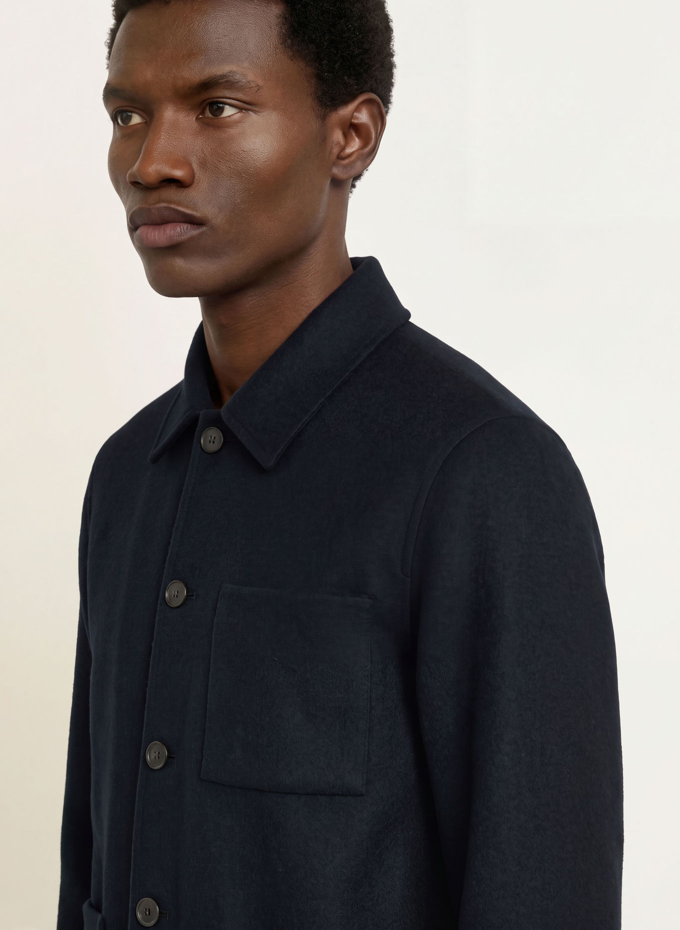 seidensticker Overshirt: DARK BLUE