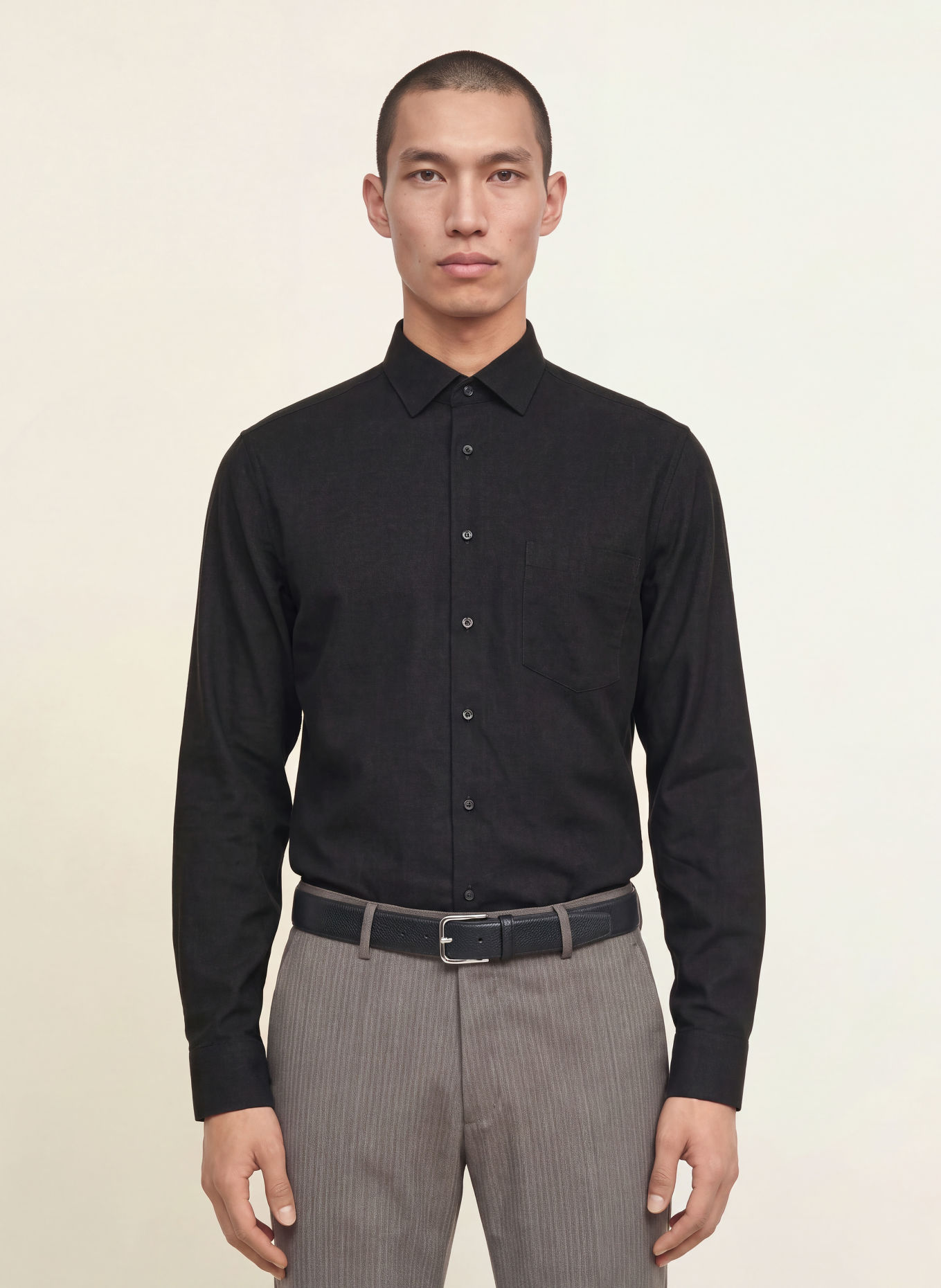 seidensticker Comfort Fit Shirt: DARK GRAY