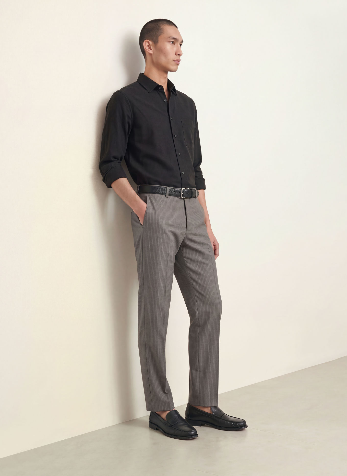 seidensticker Comfort Fit Shirt: DARK GRAY
