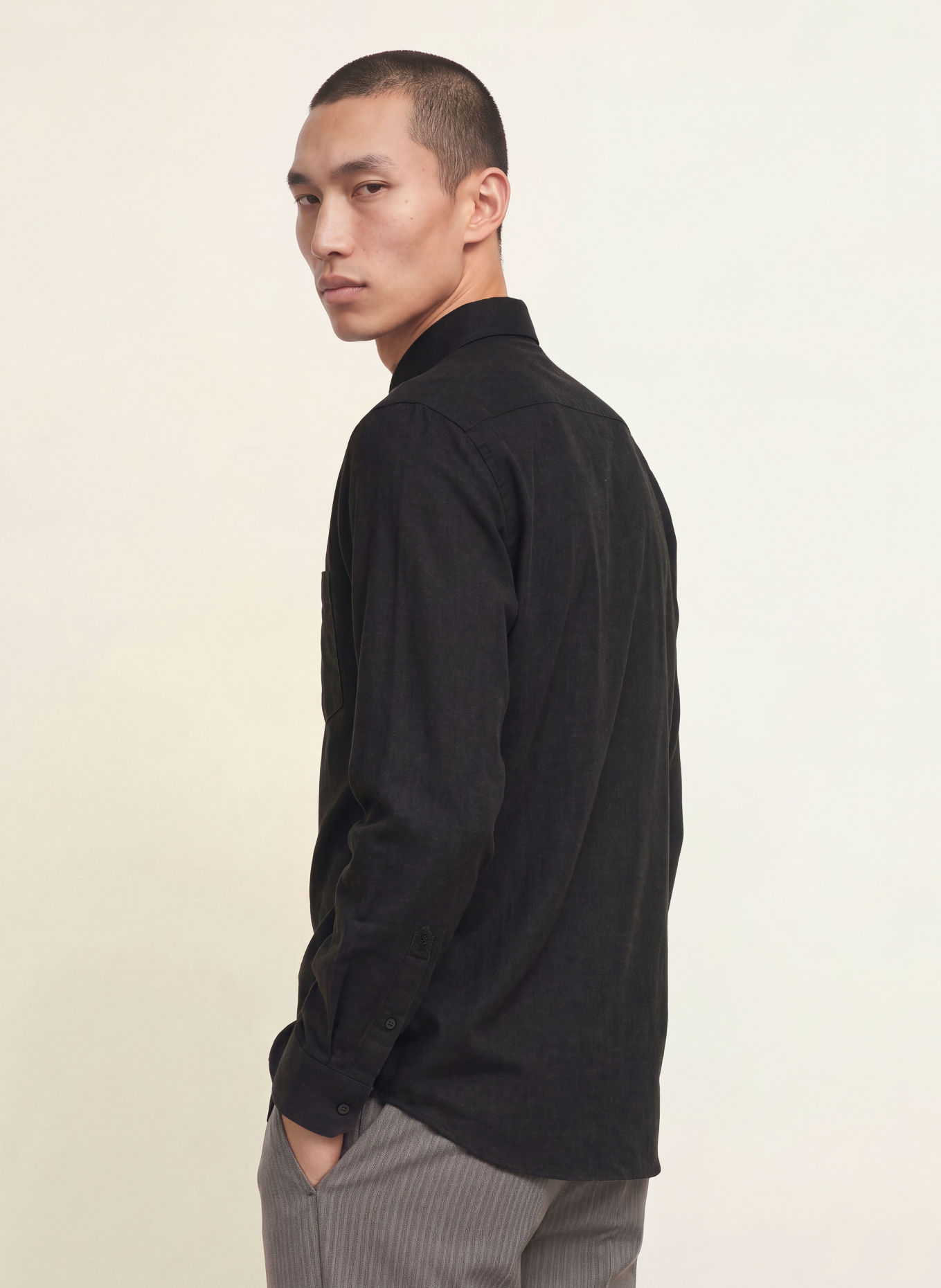seidensticker Comfort Fit Shirt: DARK GRAY