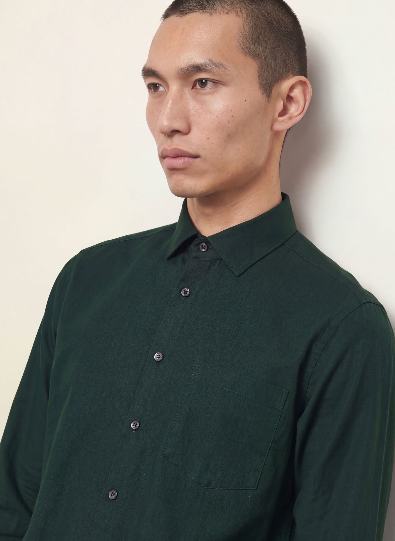 seidensticker Comfort Fit Shirt: DARK GREEN