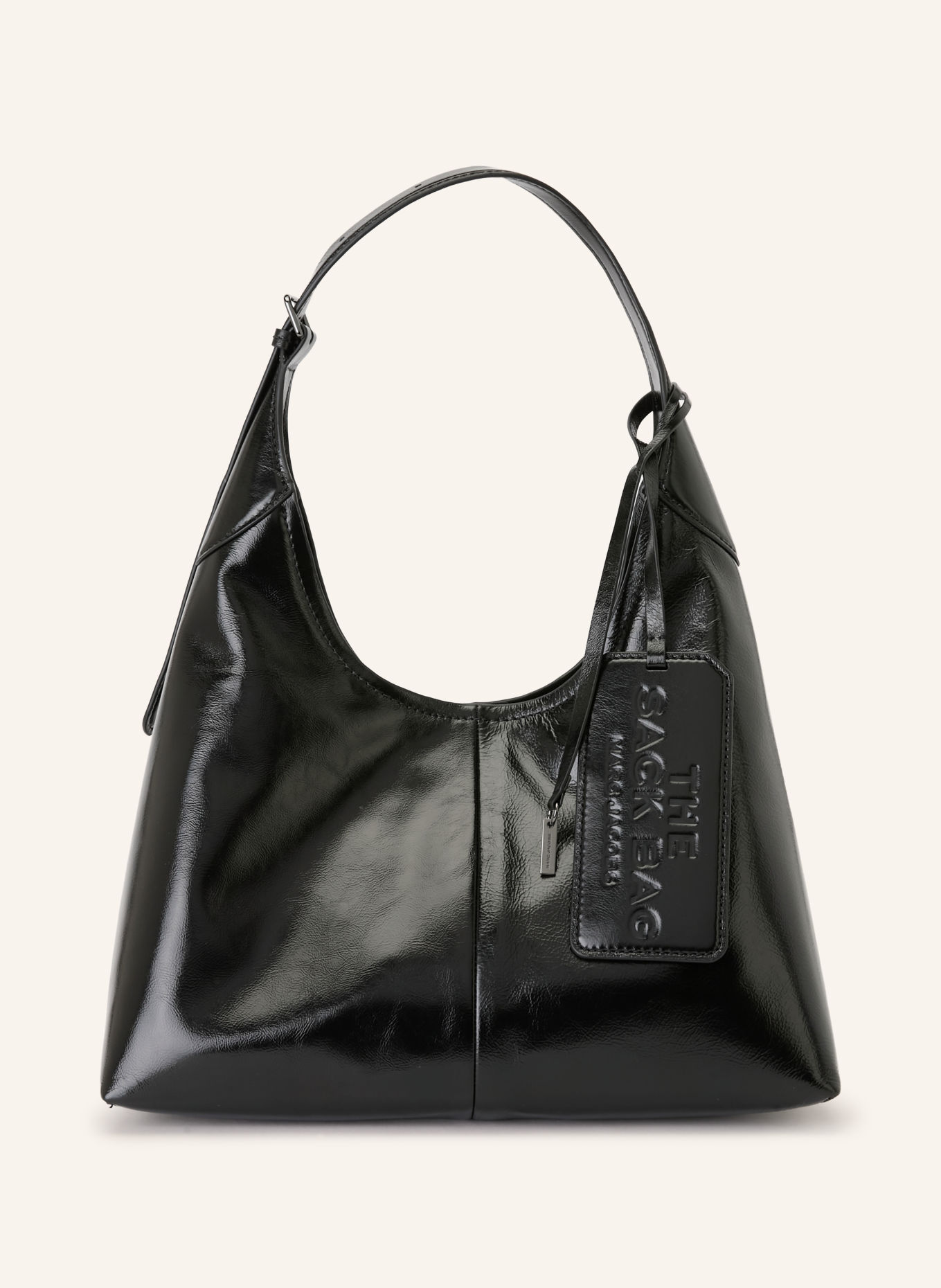 MARC JACOBS Shoulder bag: THE BELTED SACK BAG: BLACK