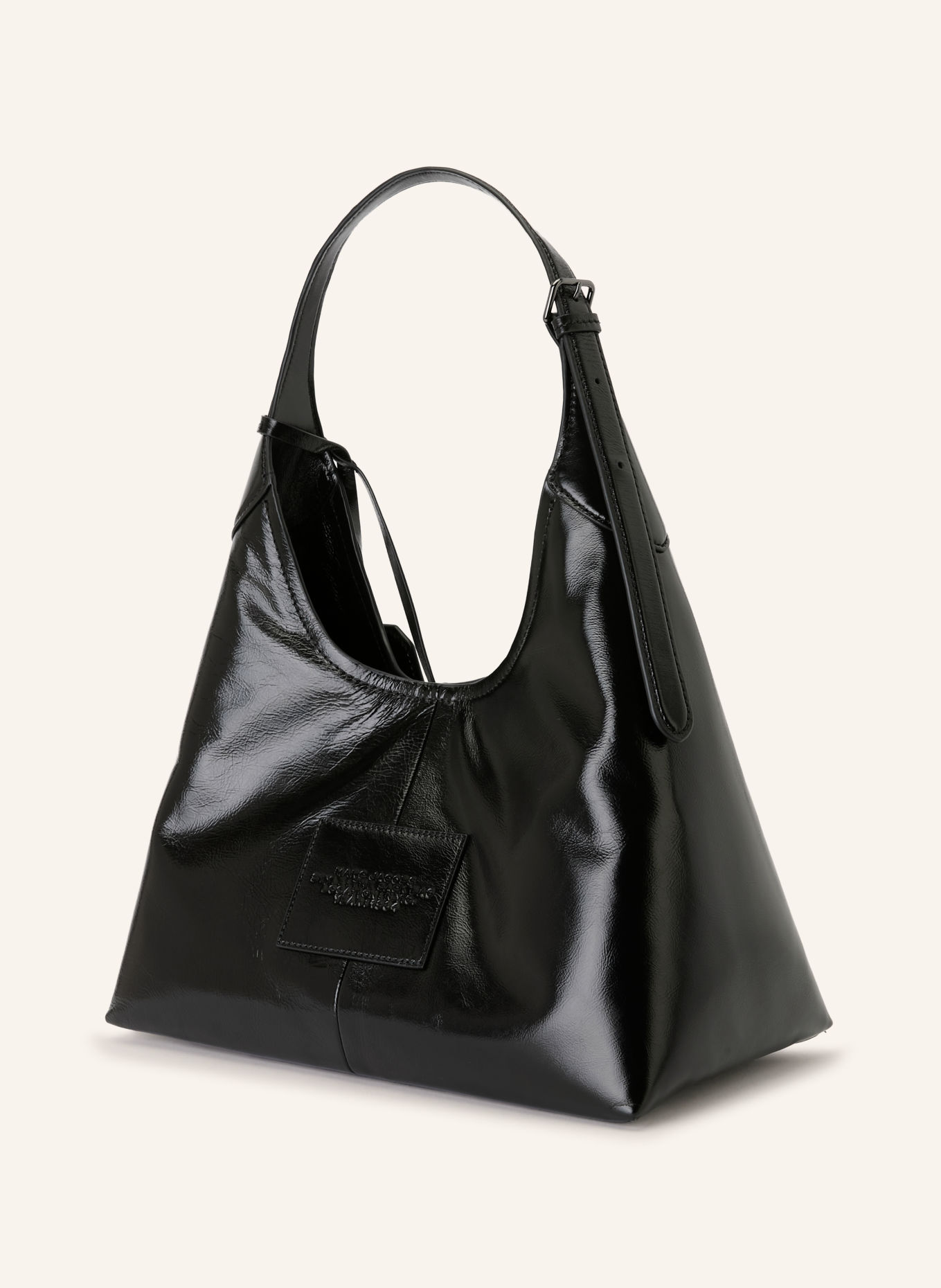 MARC JACOBS Shoulder bag: THE BELTED SACK BAG: BLACK