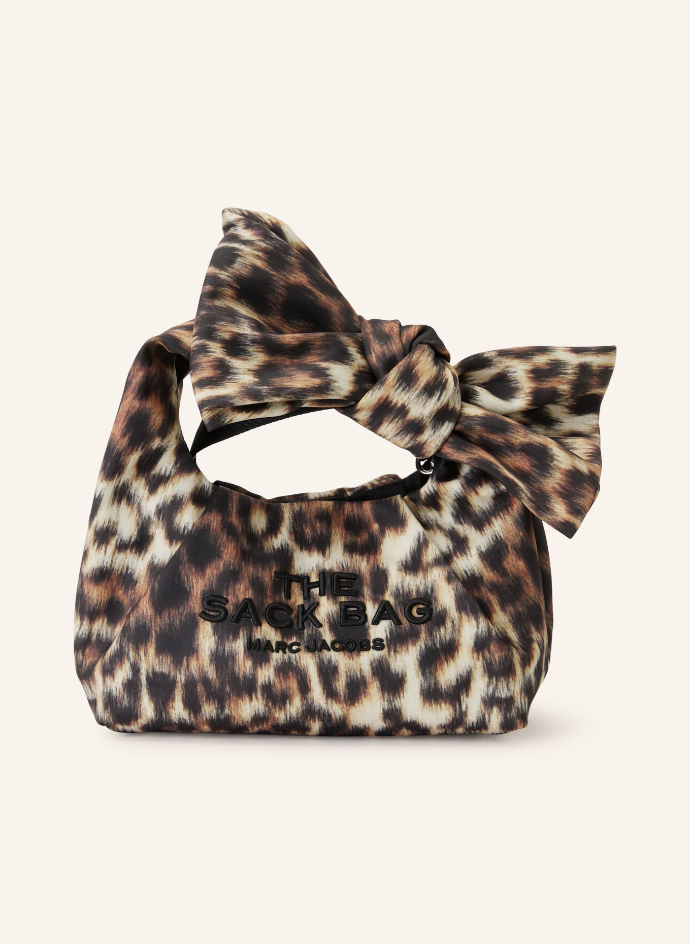 MARC JACOBS Handbag THE MINI SACK BAG: BROWN / LIGHT BROWN / BLACK