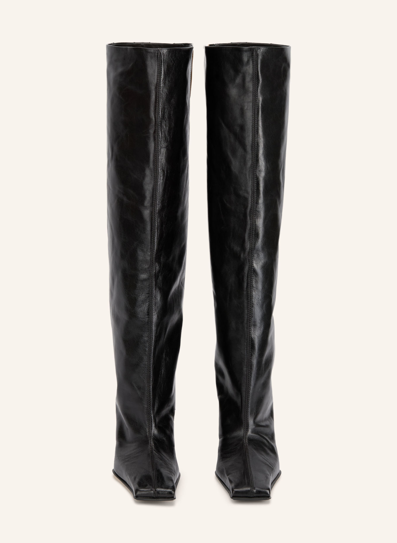 MIISTA MATTIE Boots: BLACK / SILVER