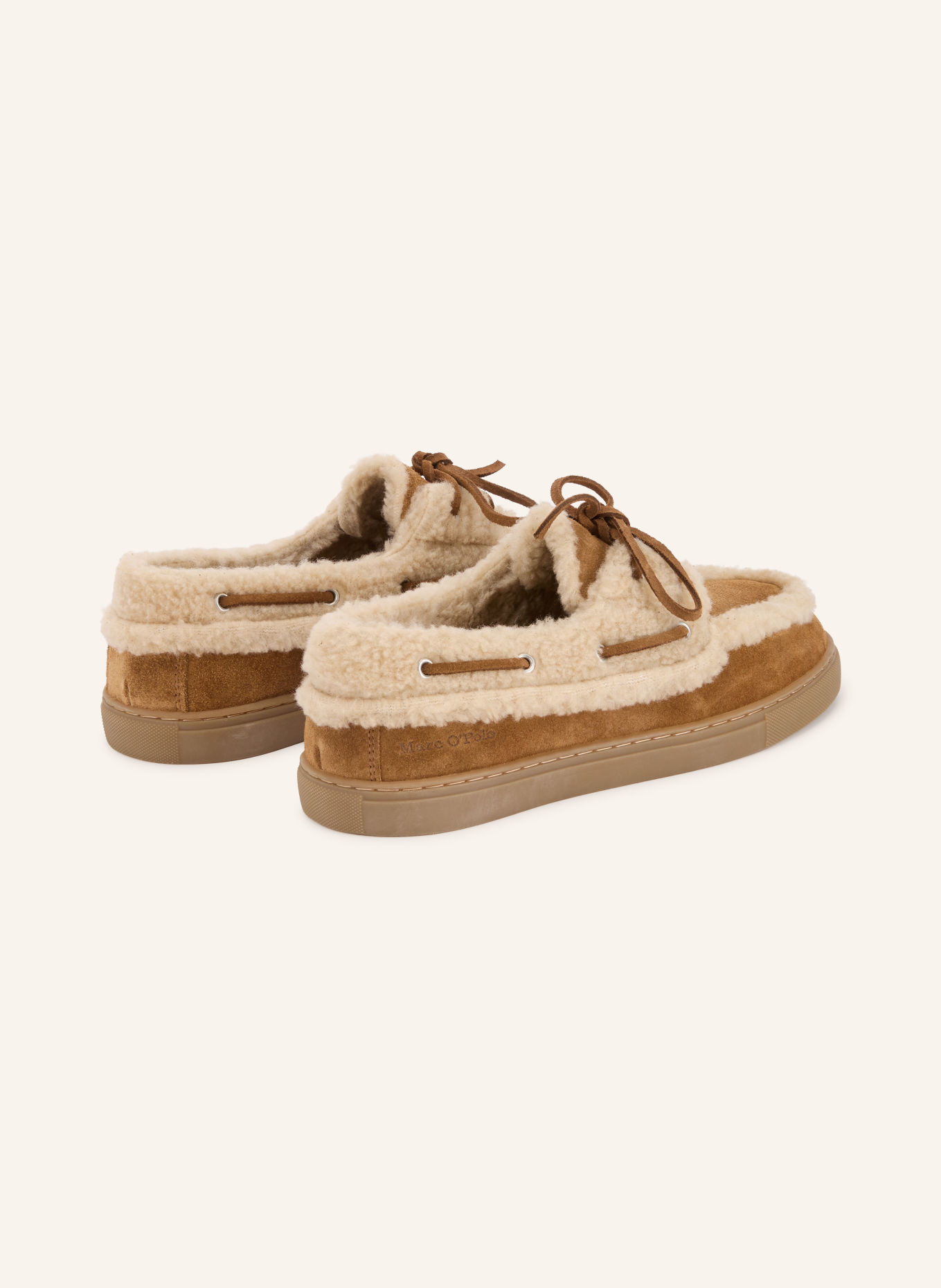 Marc O'Polo KARA 7 Boat Shoes: CAMEL / BEIGE