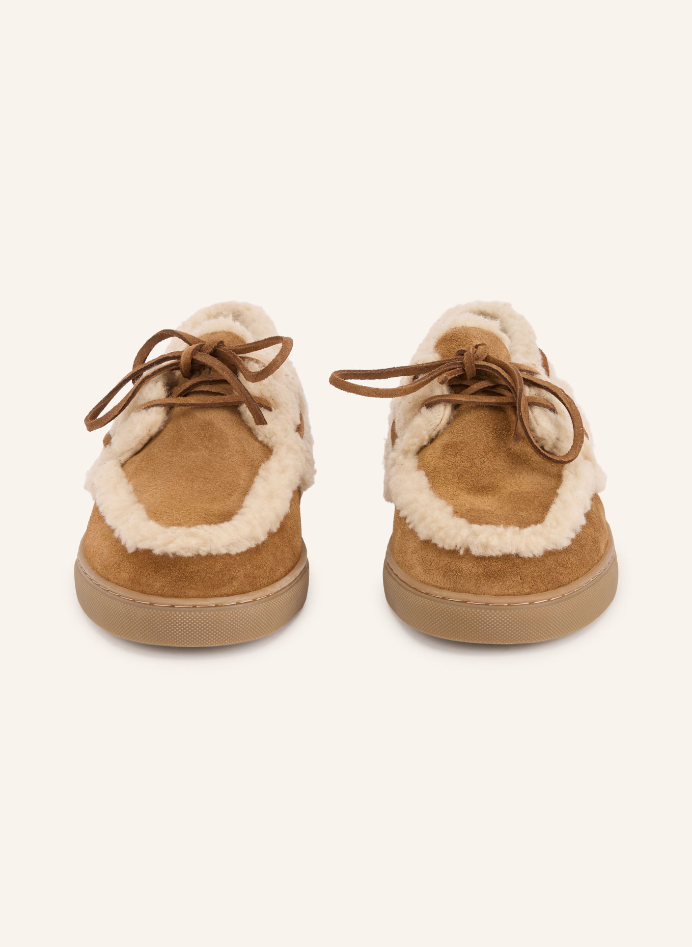 Marc O'Polo KARA 7 Boat Shoes: CAMEL / BEIGE