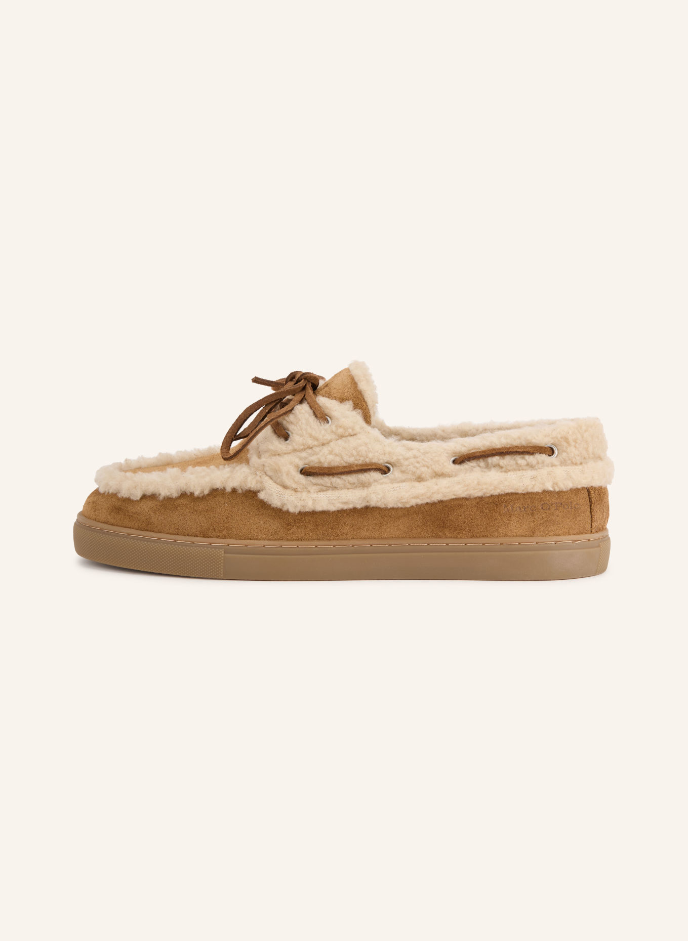 Marc O'Polo KARA 7 Boat Shoes: CAMEL / BEIGE