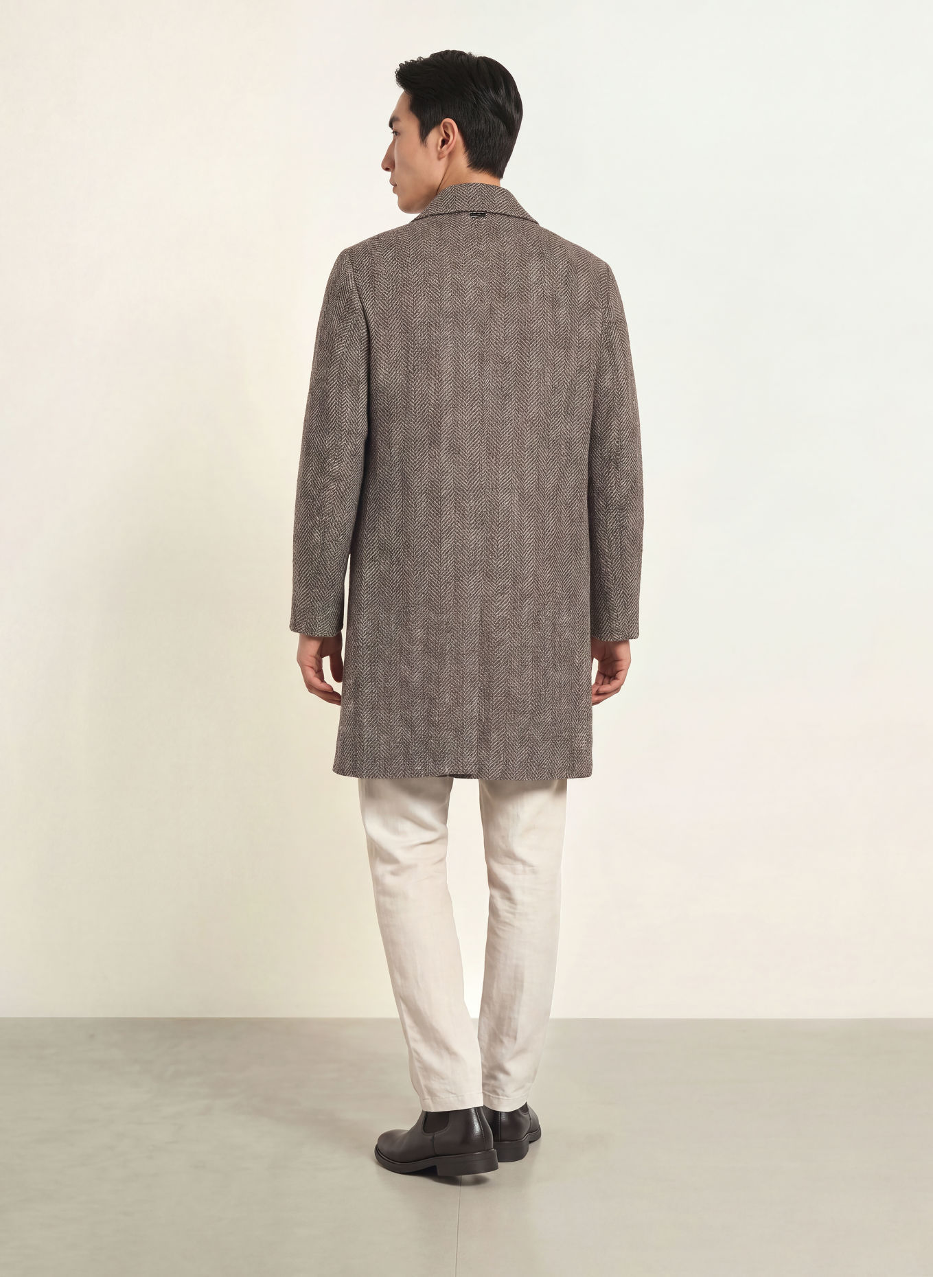 bugatti Mantel: DUNKELGRAU / BEIGE