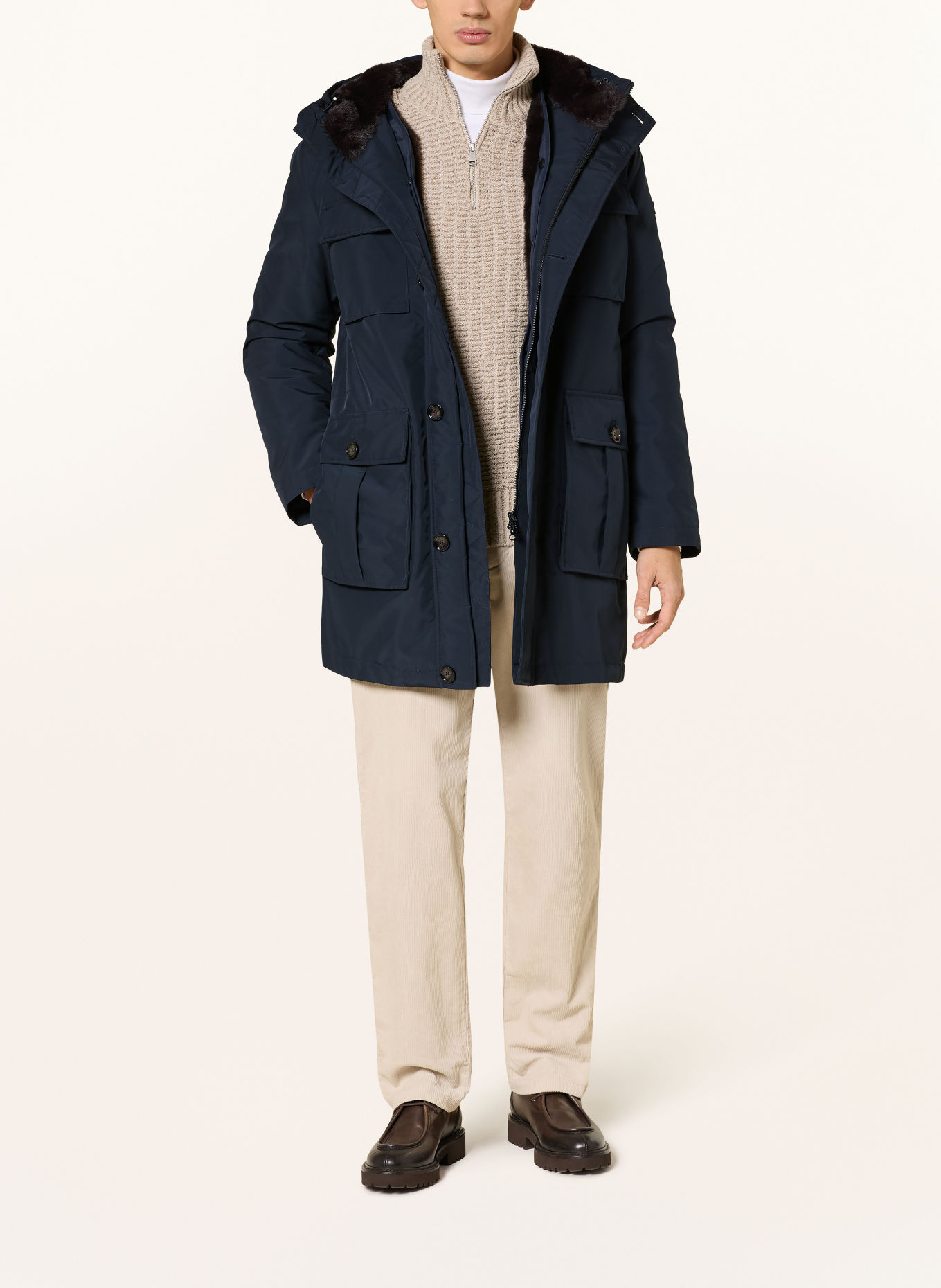bugatti Parka: DUNKELBLAU