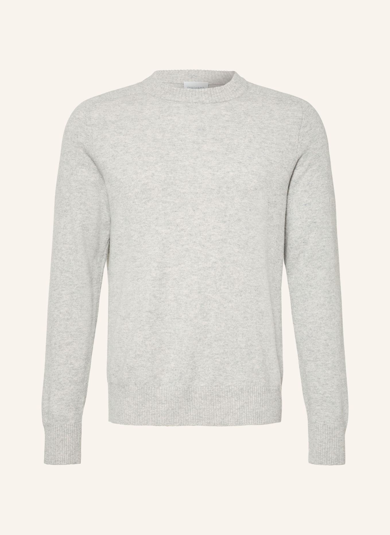 PROFUOMO Sweter: JASNOCZARY