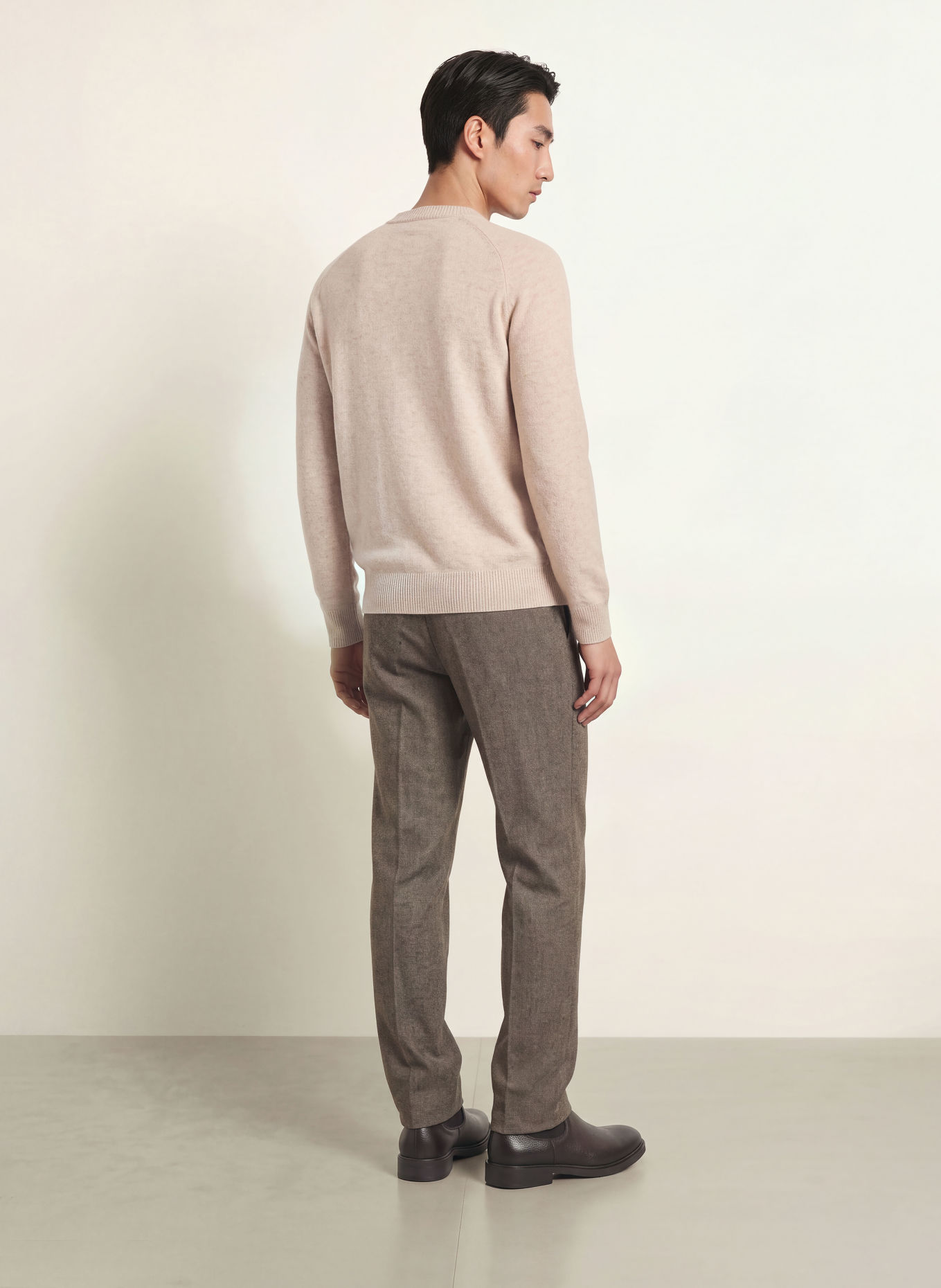PROFUOMO Pullover: BEIGE