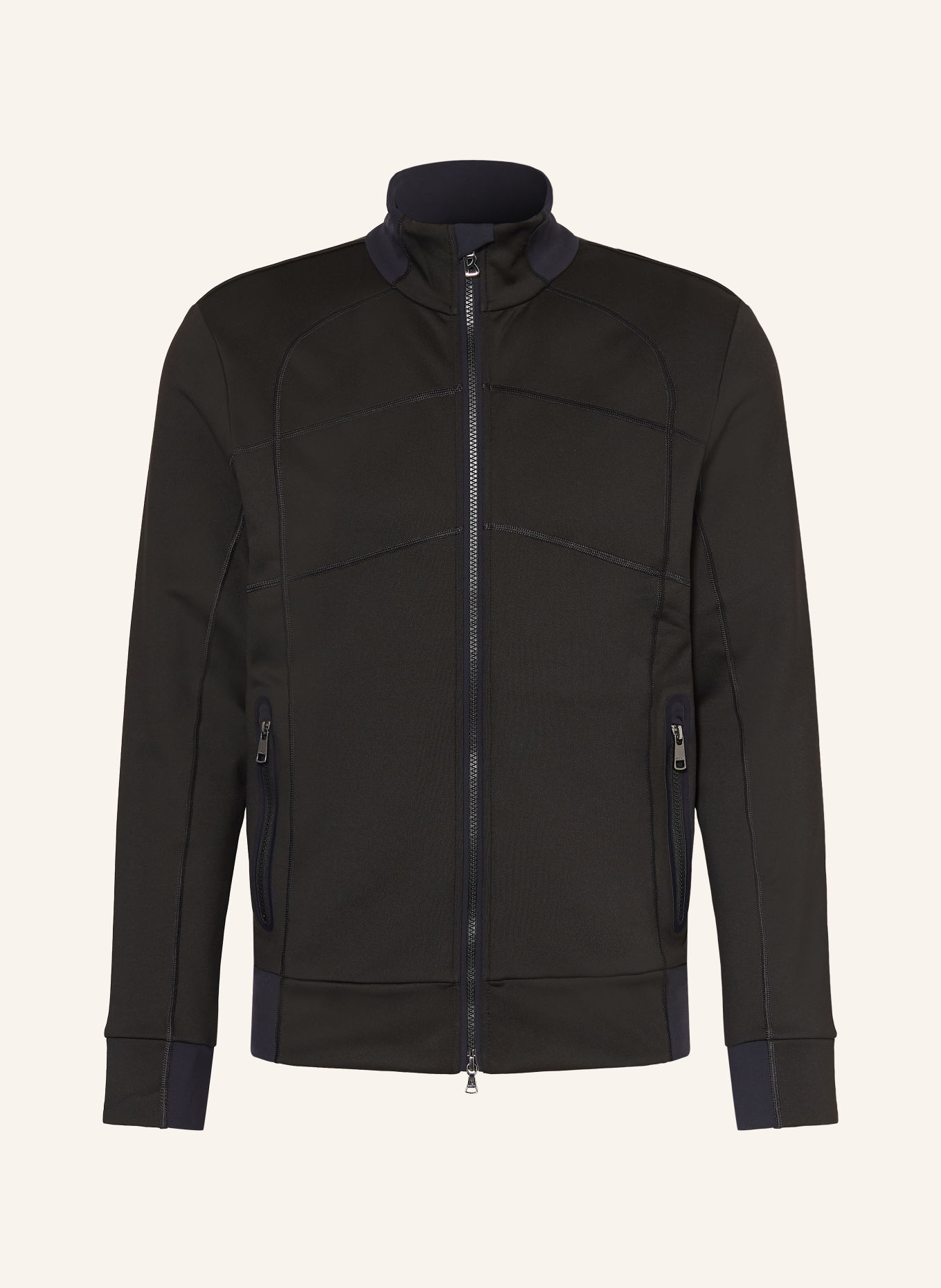 BOGNER Midlayer-jas HAYO: ZWART