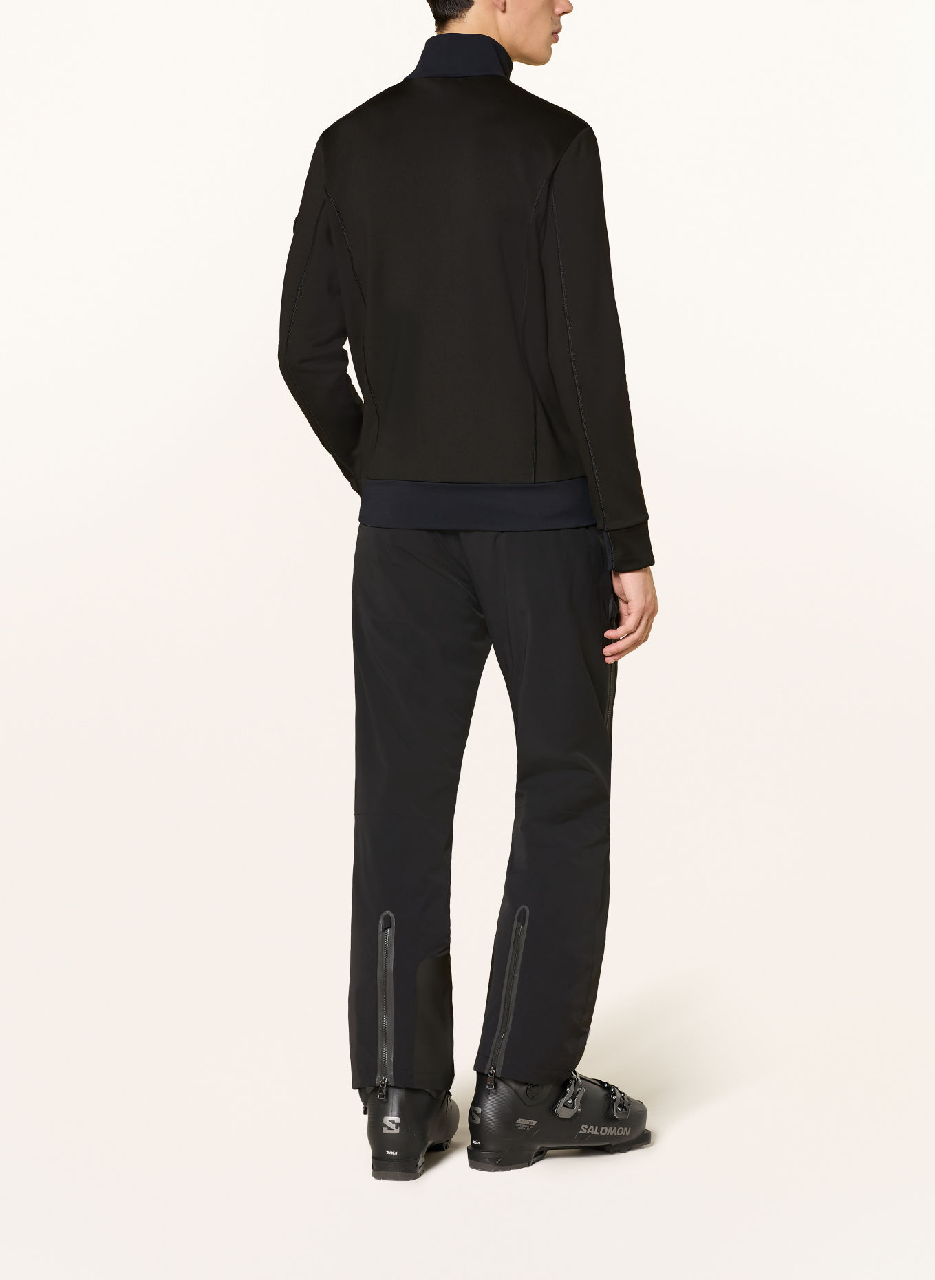 BOGNER Midlayer-jas HAYO: ZWART
