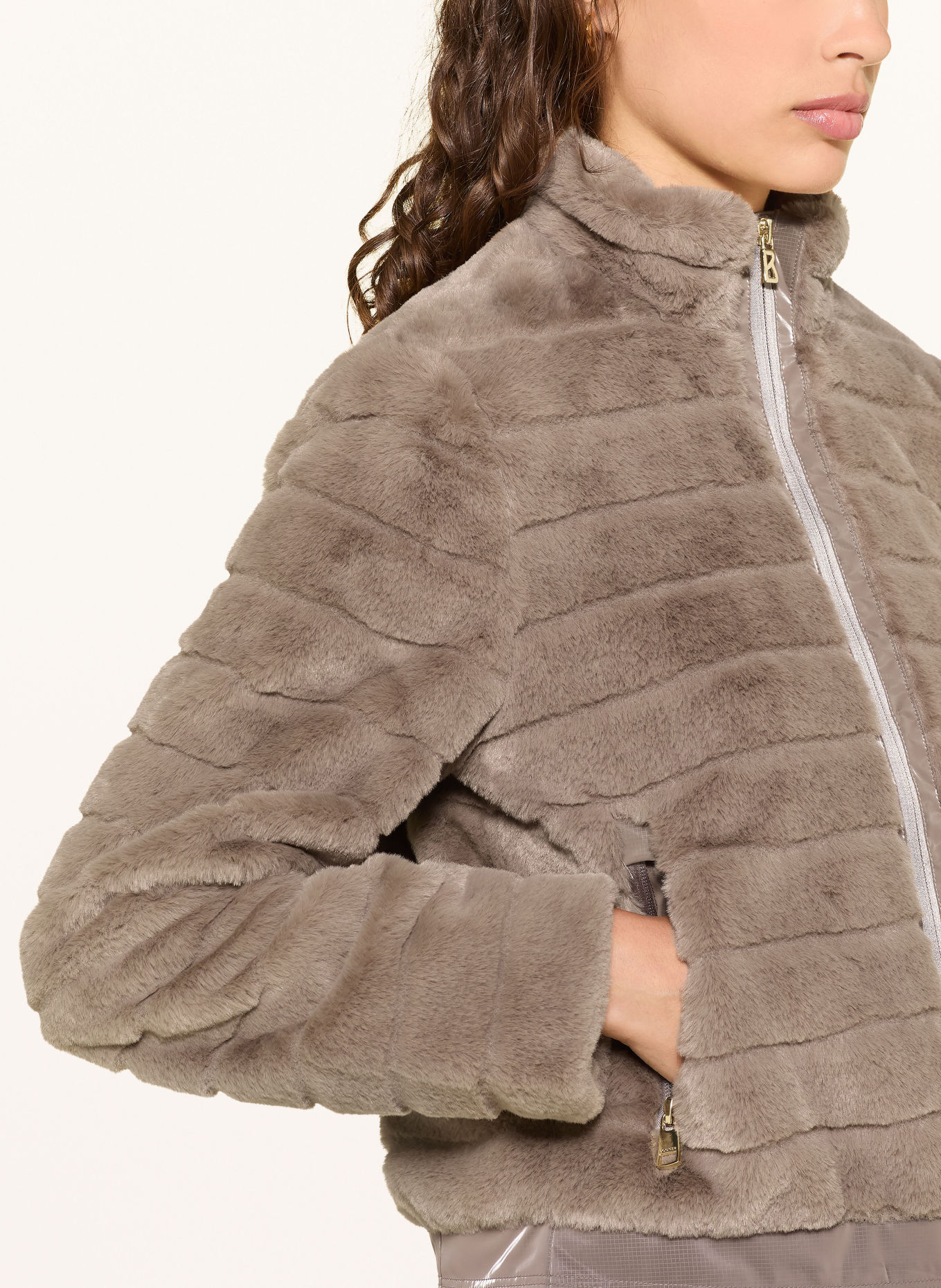 BOGNER Kunstfell-Jacke VALESCA: BRAUN