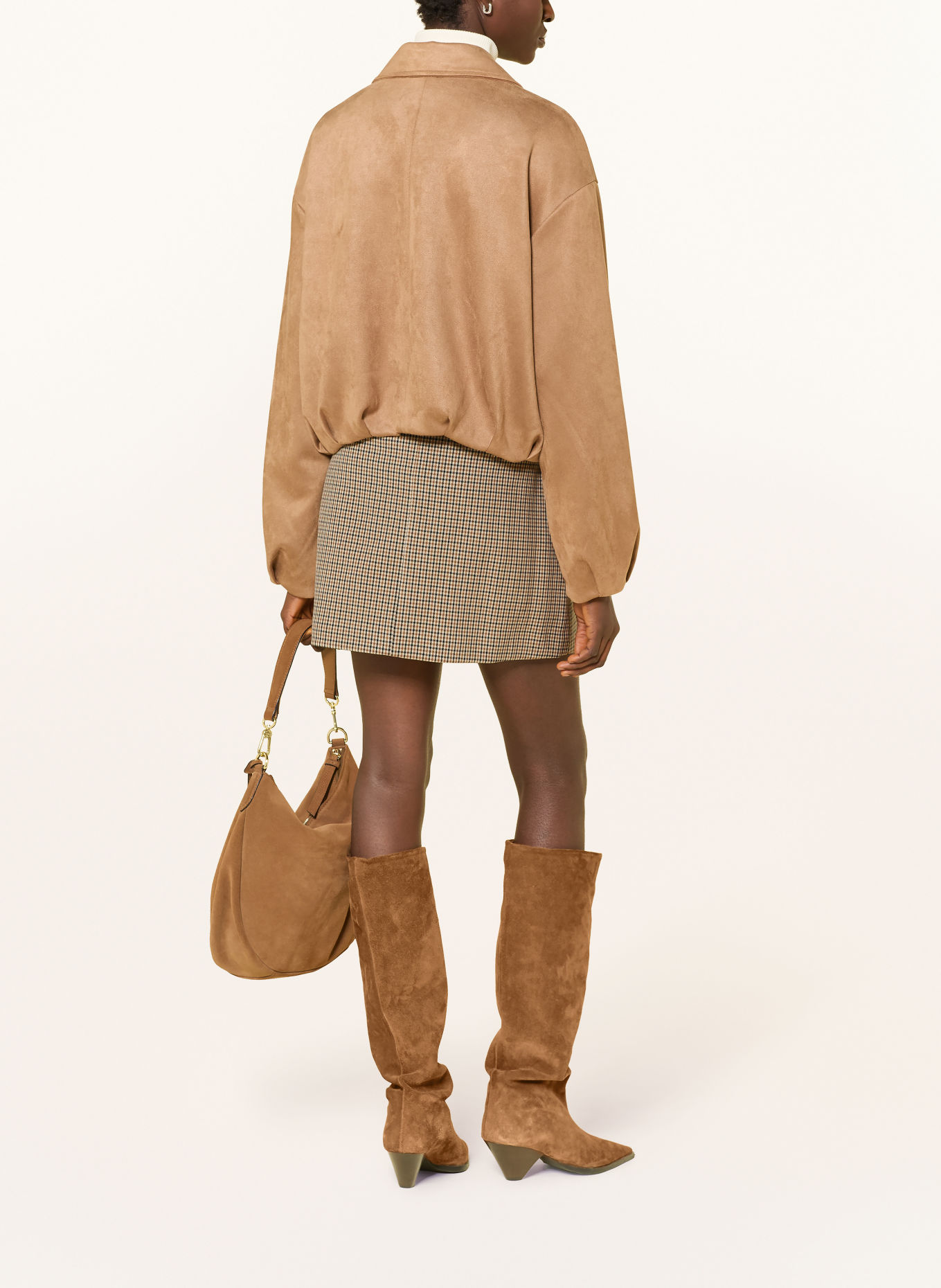 SELECTED Skirt: BLACK / CAMEL / LIGHT BROWN