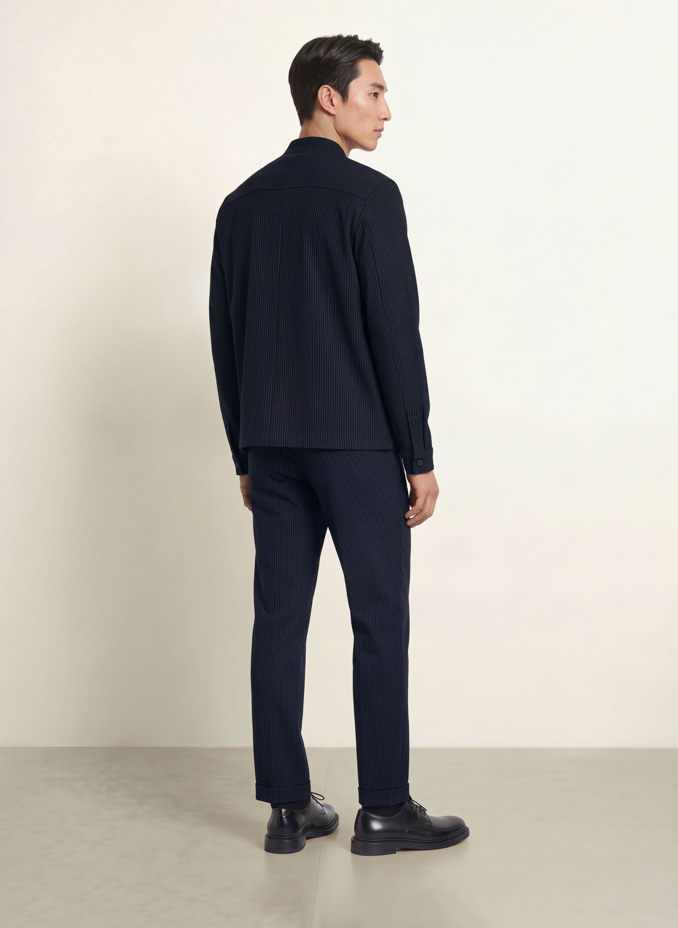 DESOTO Veste universitaire: BLEU FONCÉ / GRIS CLAIR