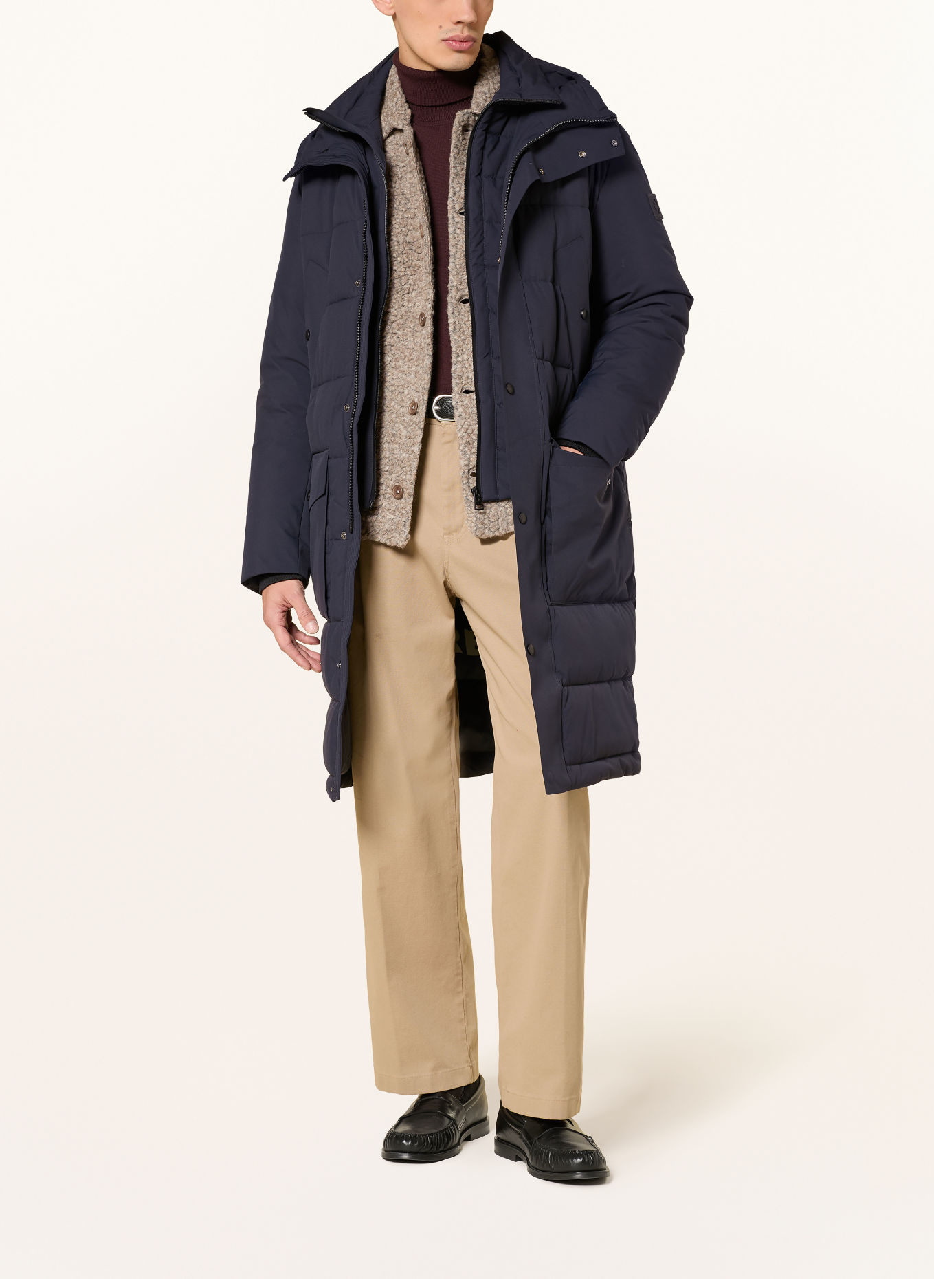 STRELLSON Parka CRASHER: DUNKELBLAU