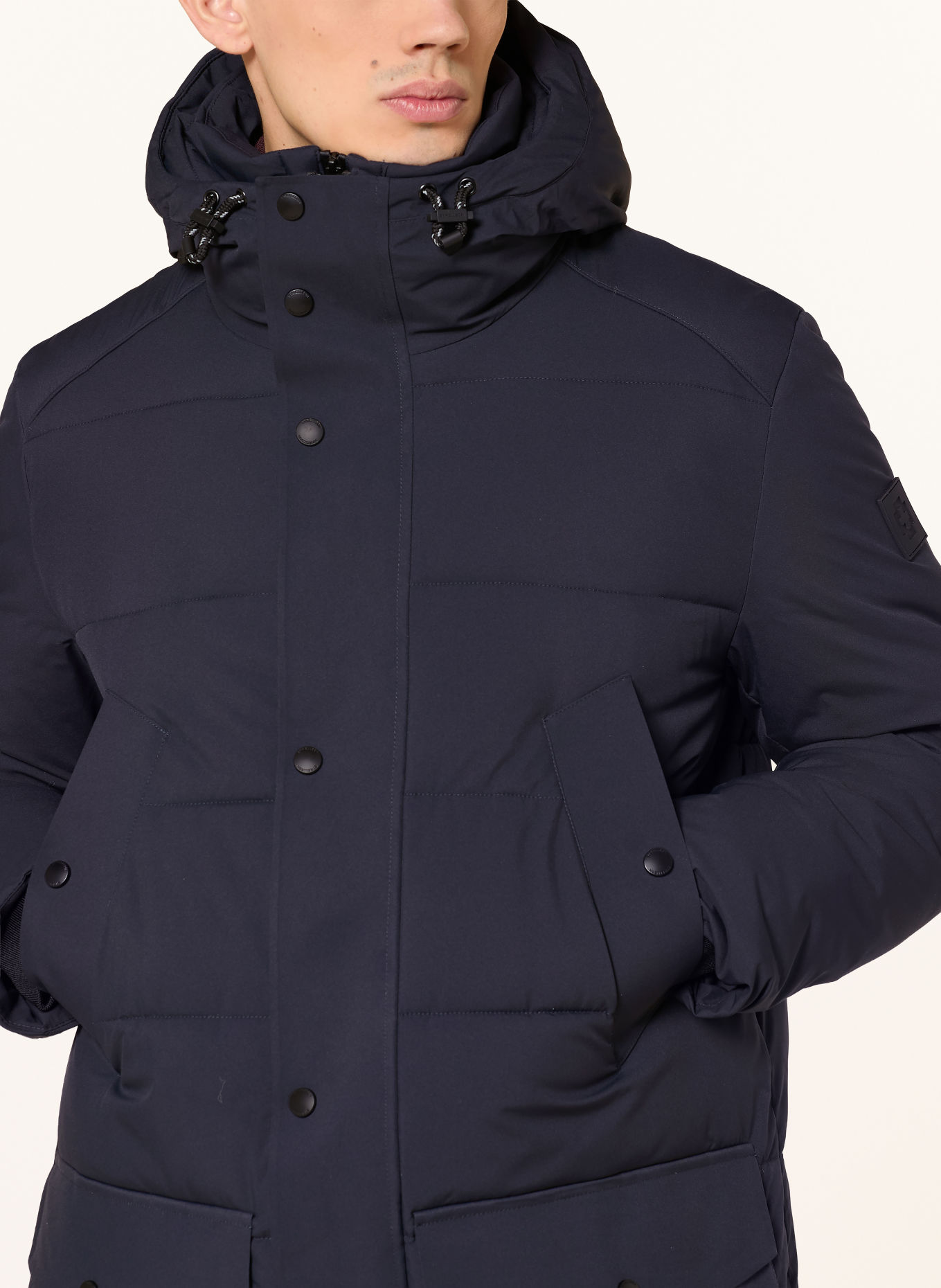 STRELLSON Parka CRASHER: DUNKELBLAU