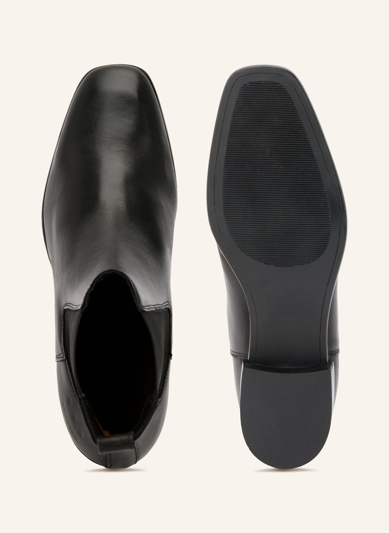 COPENHAGEN STUDIOS Chelsea boots CPH361: ZWART