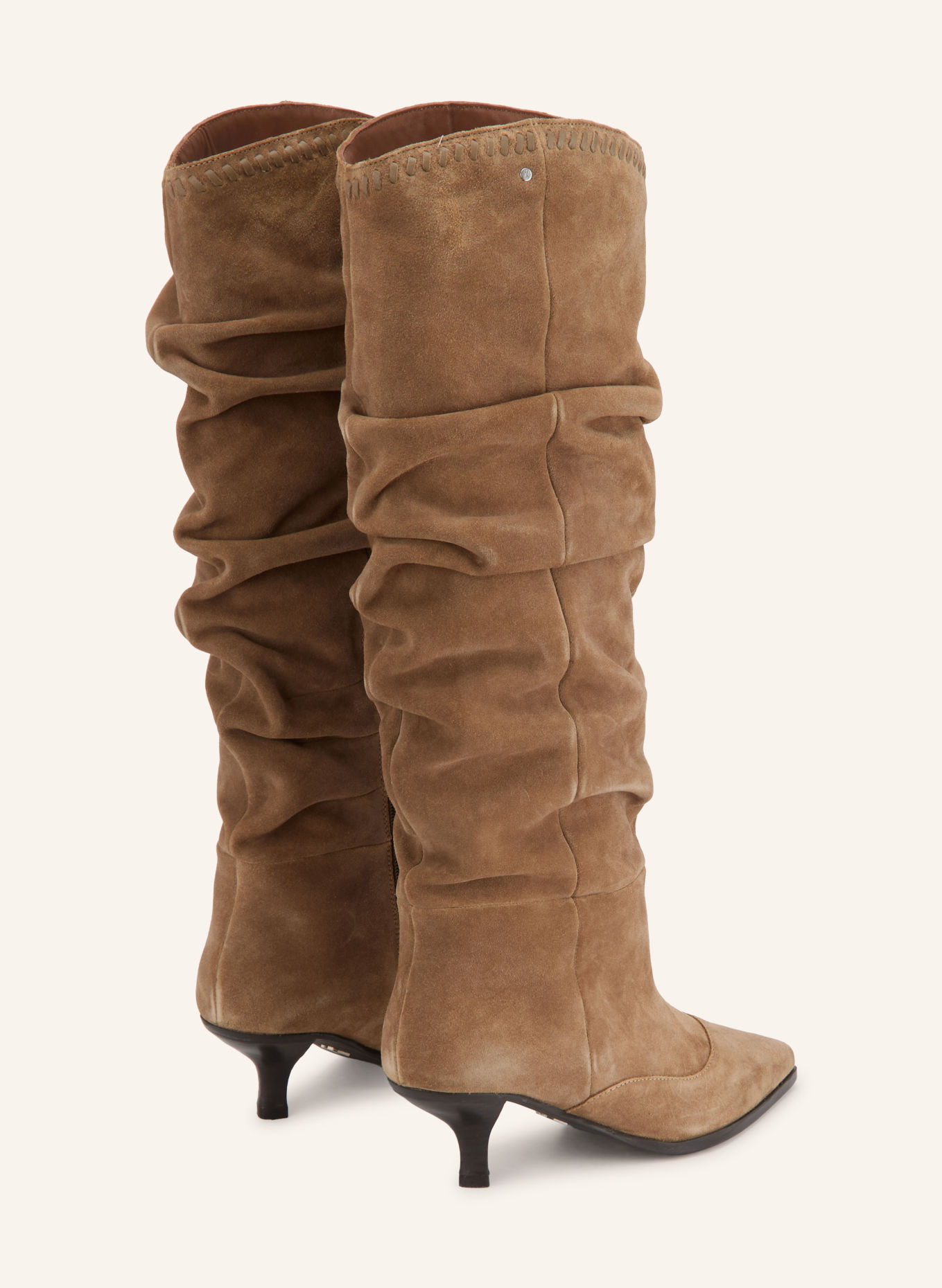 BRONX Kozaki NEW-SUTTON: CAMELOWY