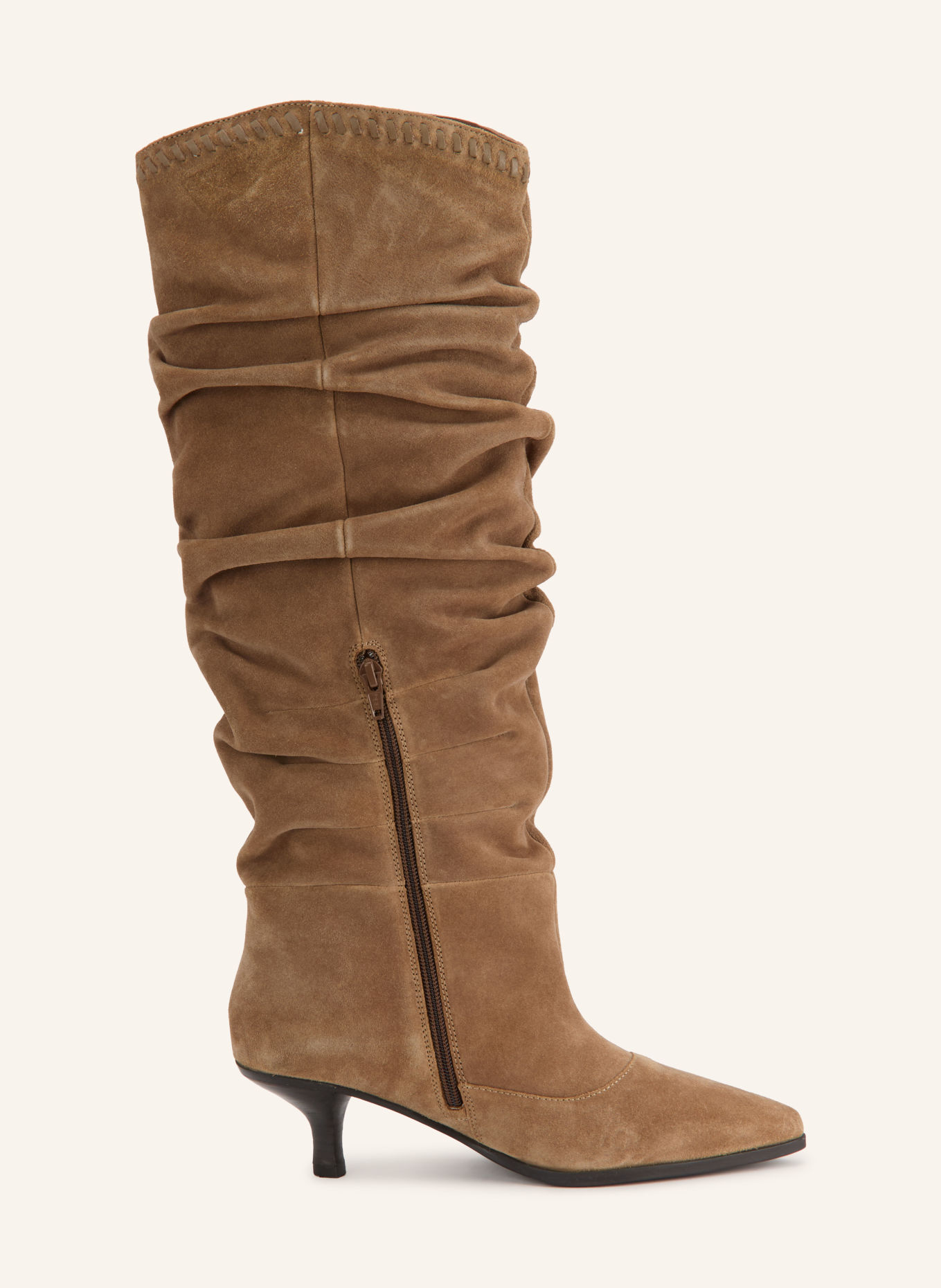 BRONX Kozaki NEW-SUTTON: CAMELOWY