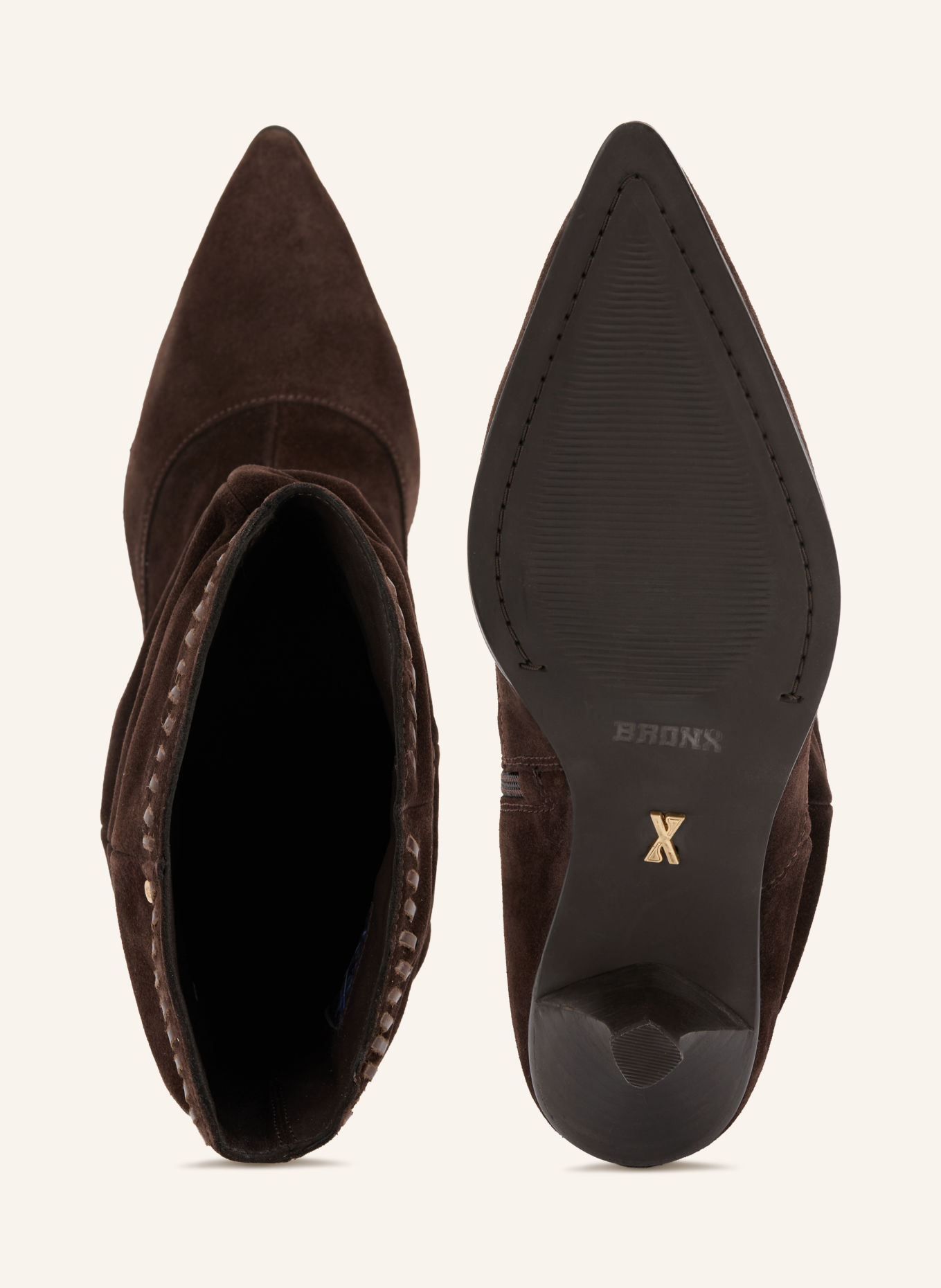 BRONX Stiefeletten NEW-SUTTON: DUNKELBRAUN