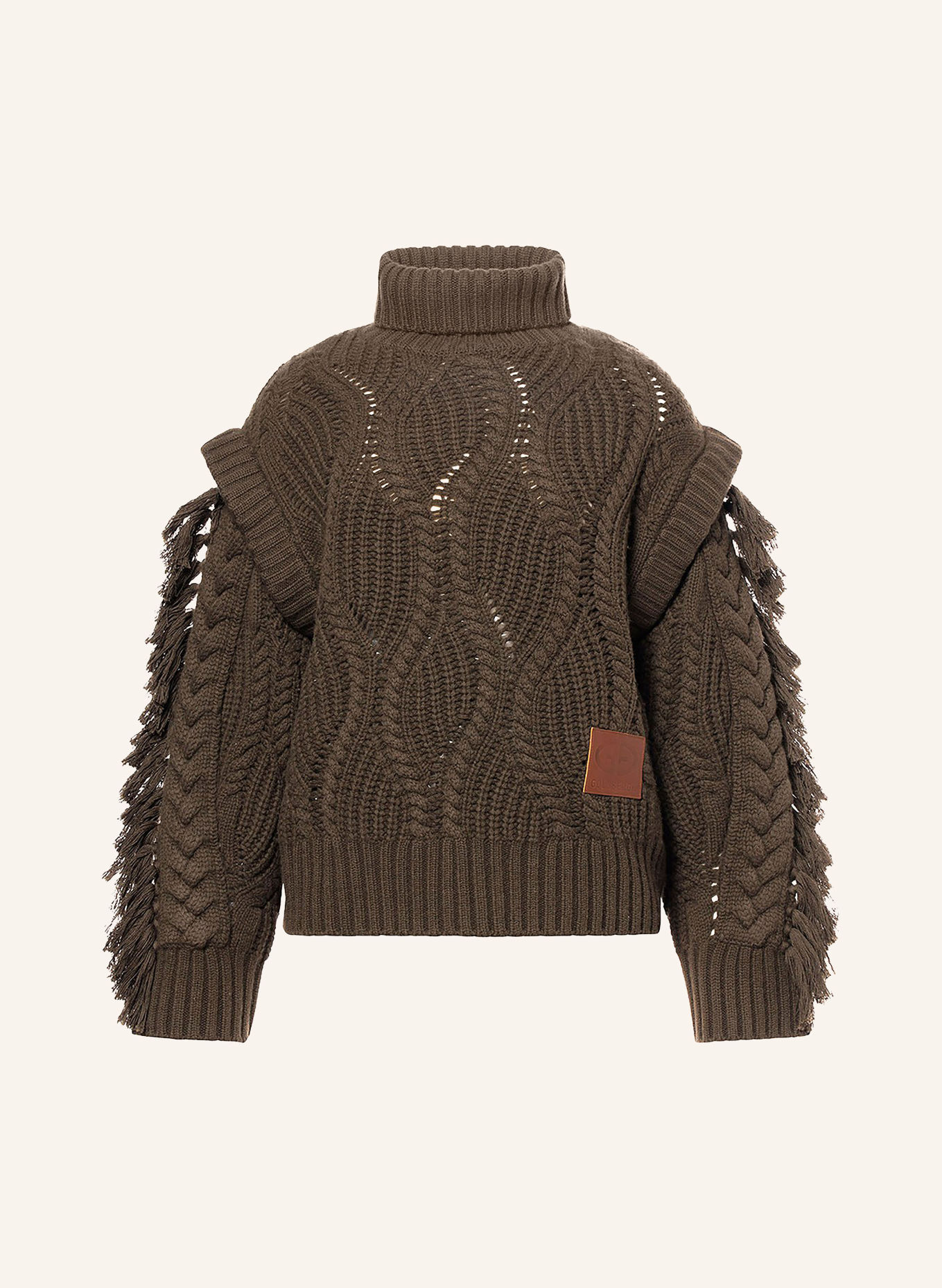 GOLDBERGH Pull à col roulé KYOMI: OLIVE