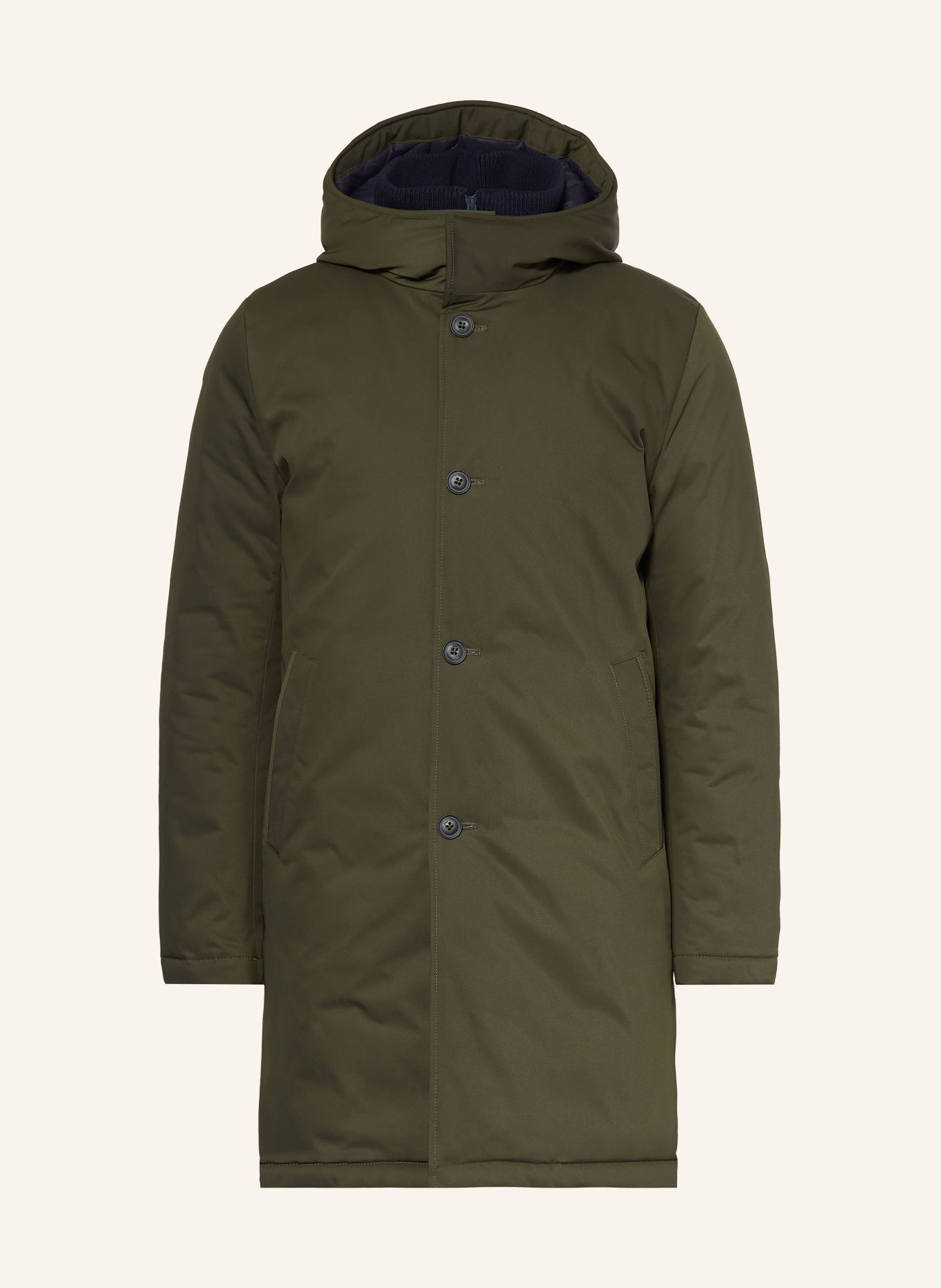 Fay Parka: DARK GREEN
