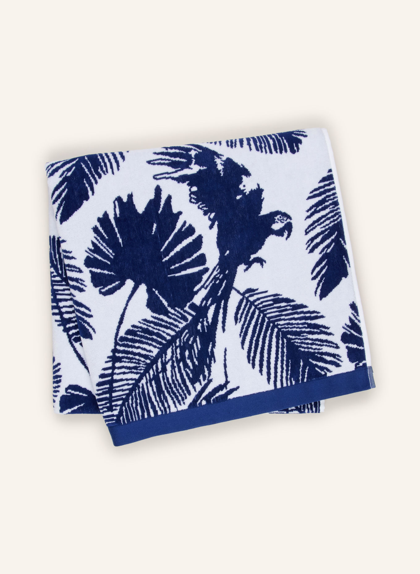 VILEBREQUIN Strandlaken: WIT / BLAUW