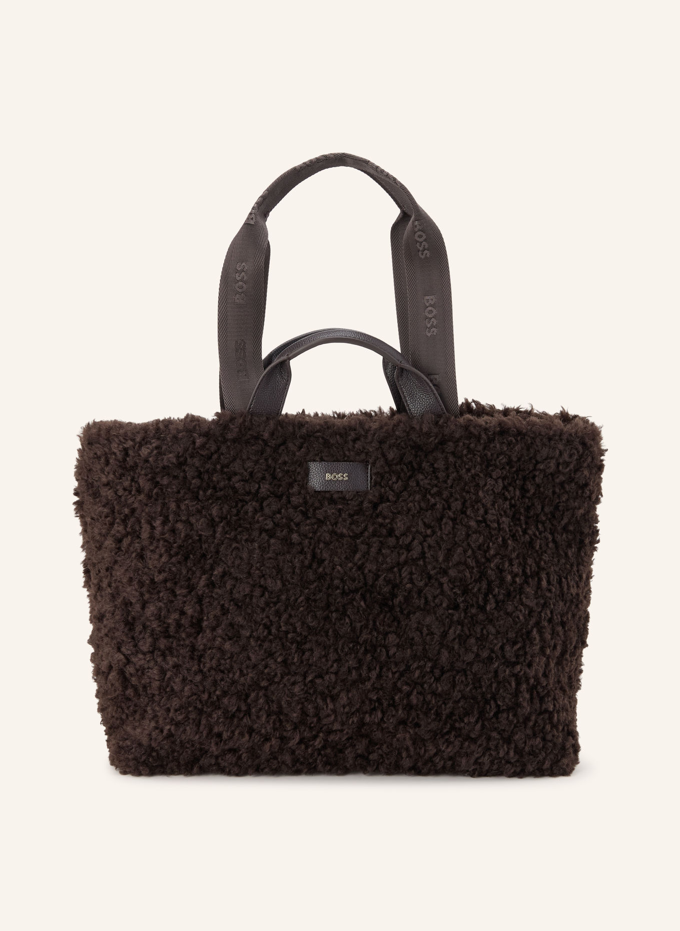 BOSS Shopper PALMAH: DUNKELBRAUN
