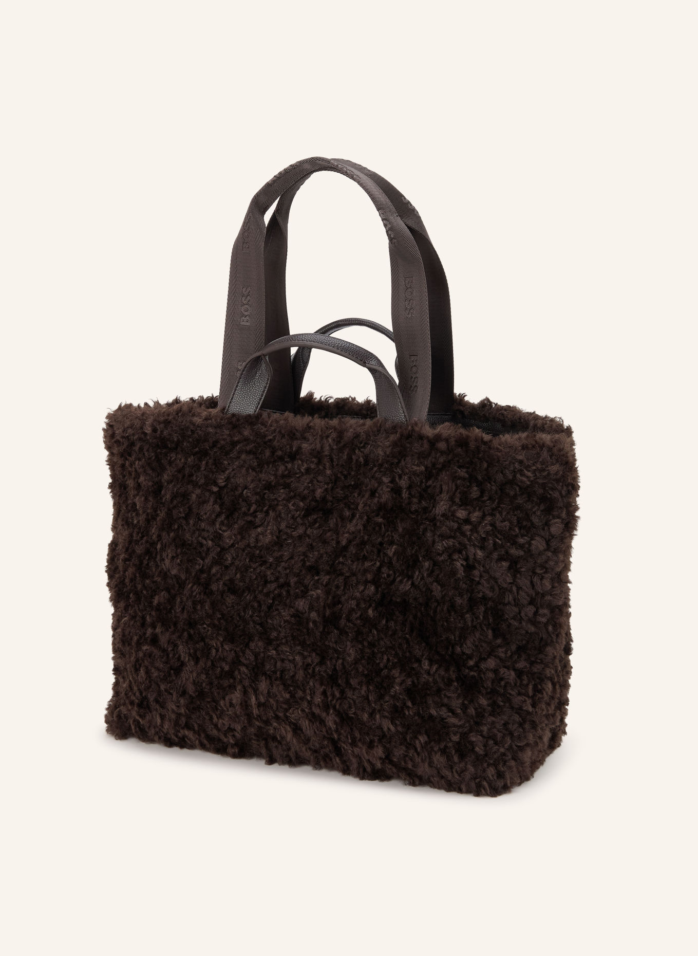 BOSS Shopper PALMAH: DUNKELBRAUN