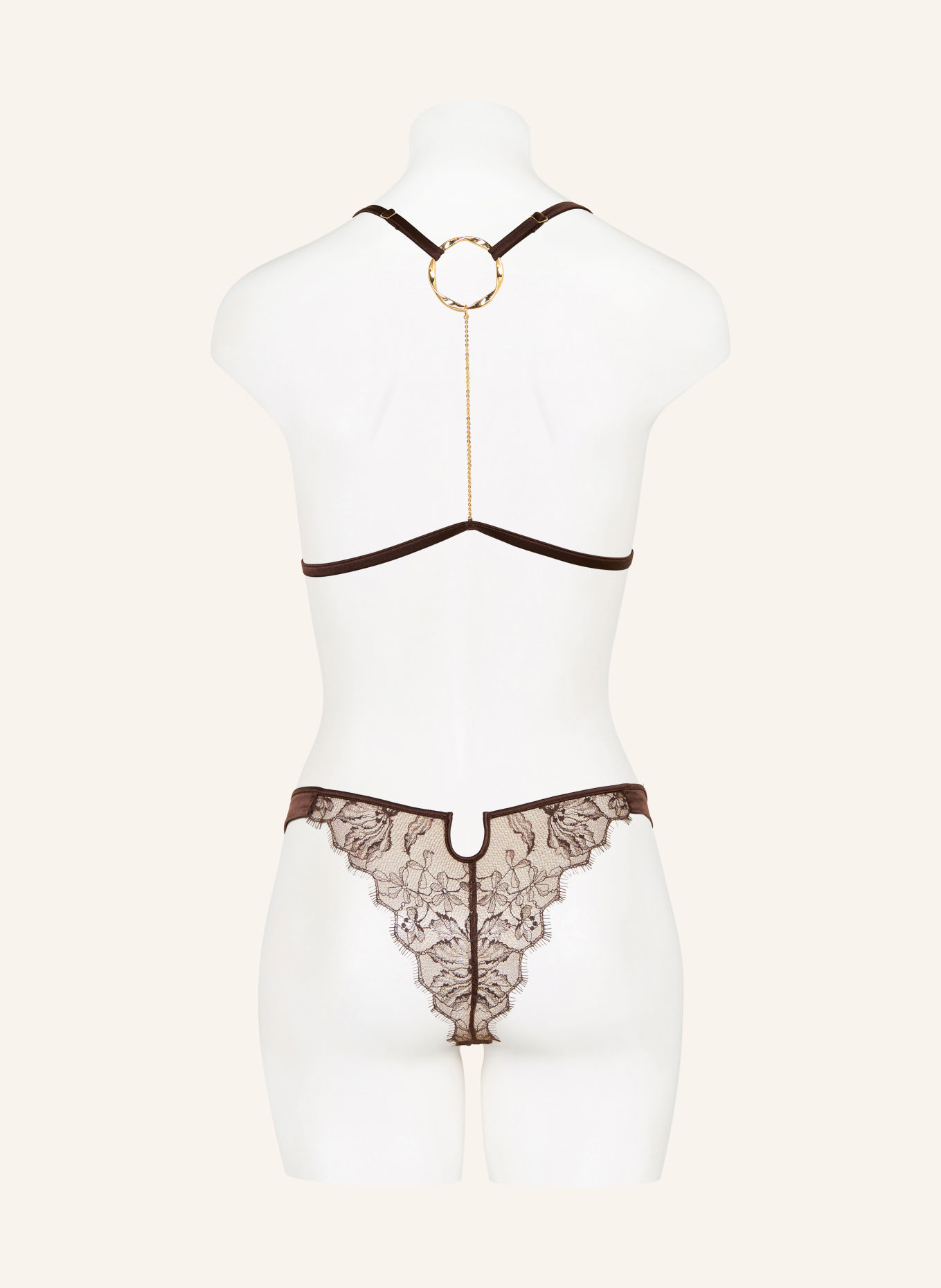 LIVY String DAHLIA: DARK BROWN